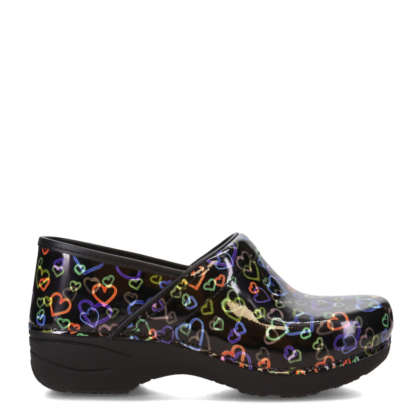 Peltz Shoes Women's Dansko XP 2.0 Work Shoe Floating Hearts 3950-620202