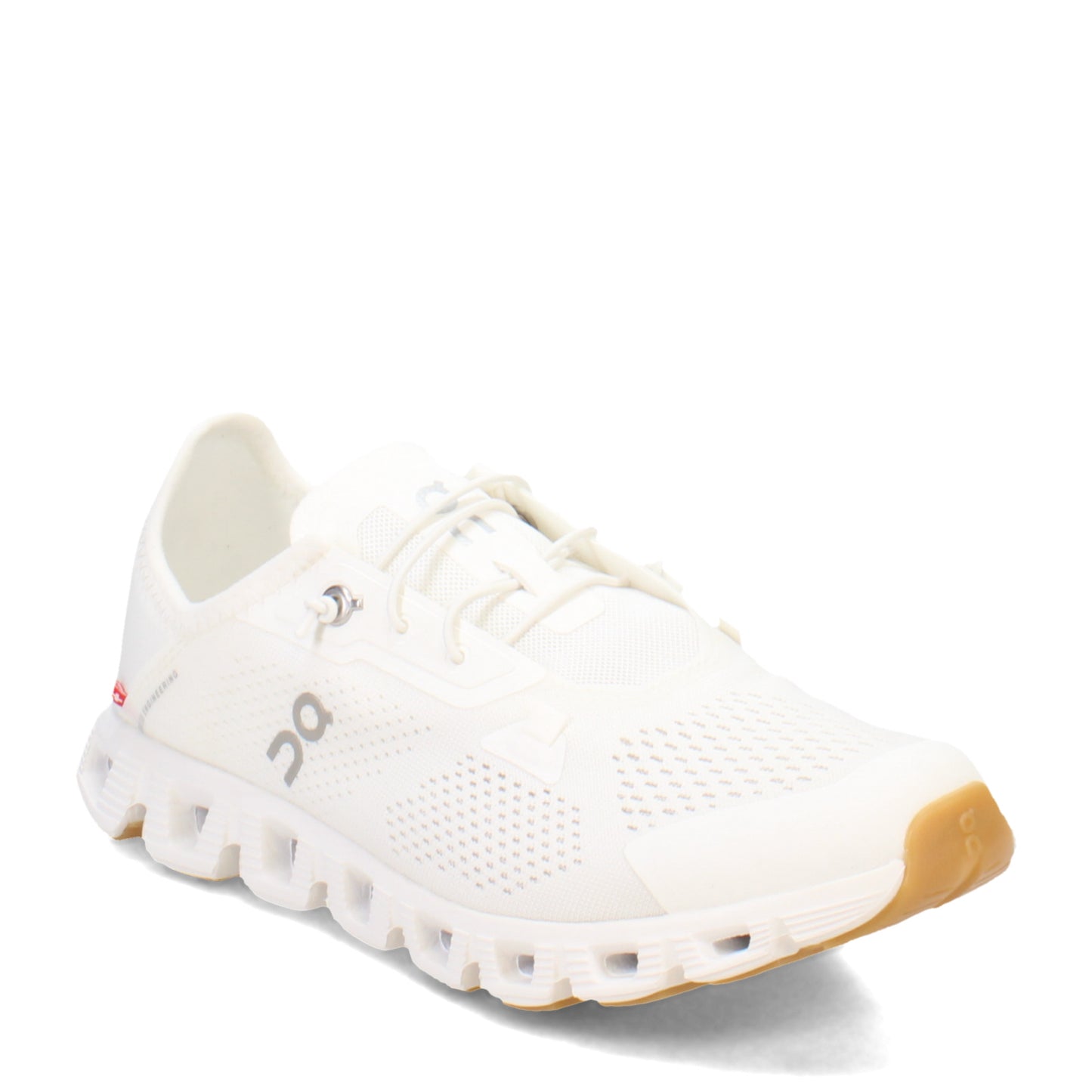 Peltz Shoes Women's On Running Cloud 5 Coast Sneaker Undyed White 3WD10541743