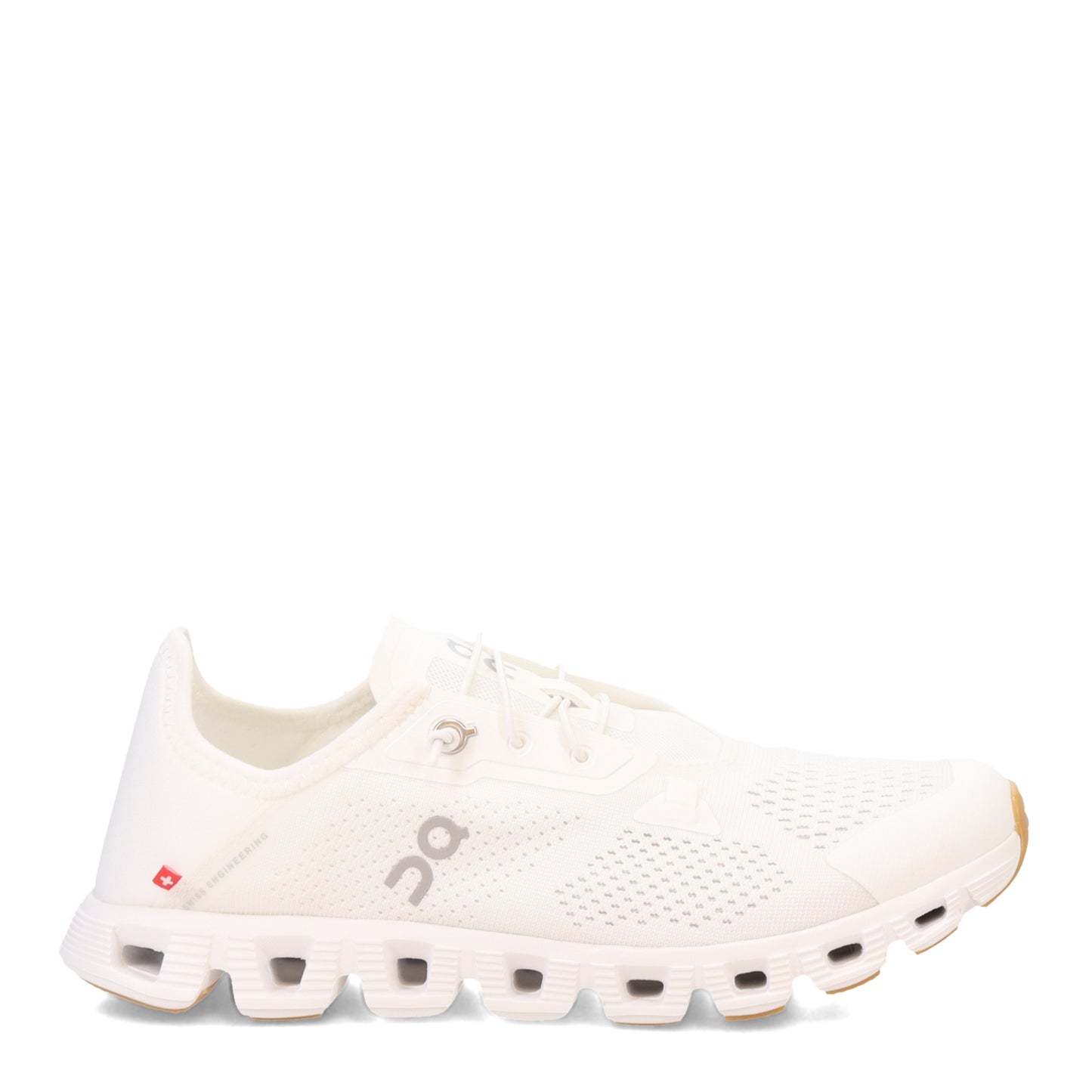 Peltz Shoes Women's On Running Cloud 5 Coast Sneaker Undyed White 3WD10541743