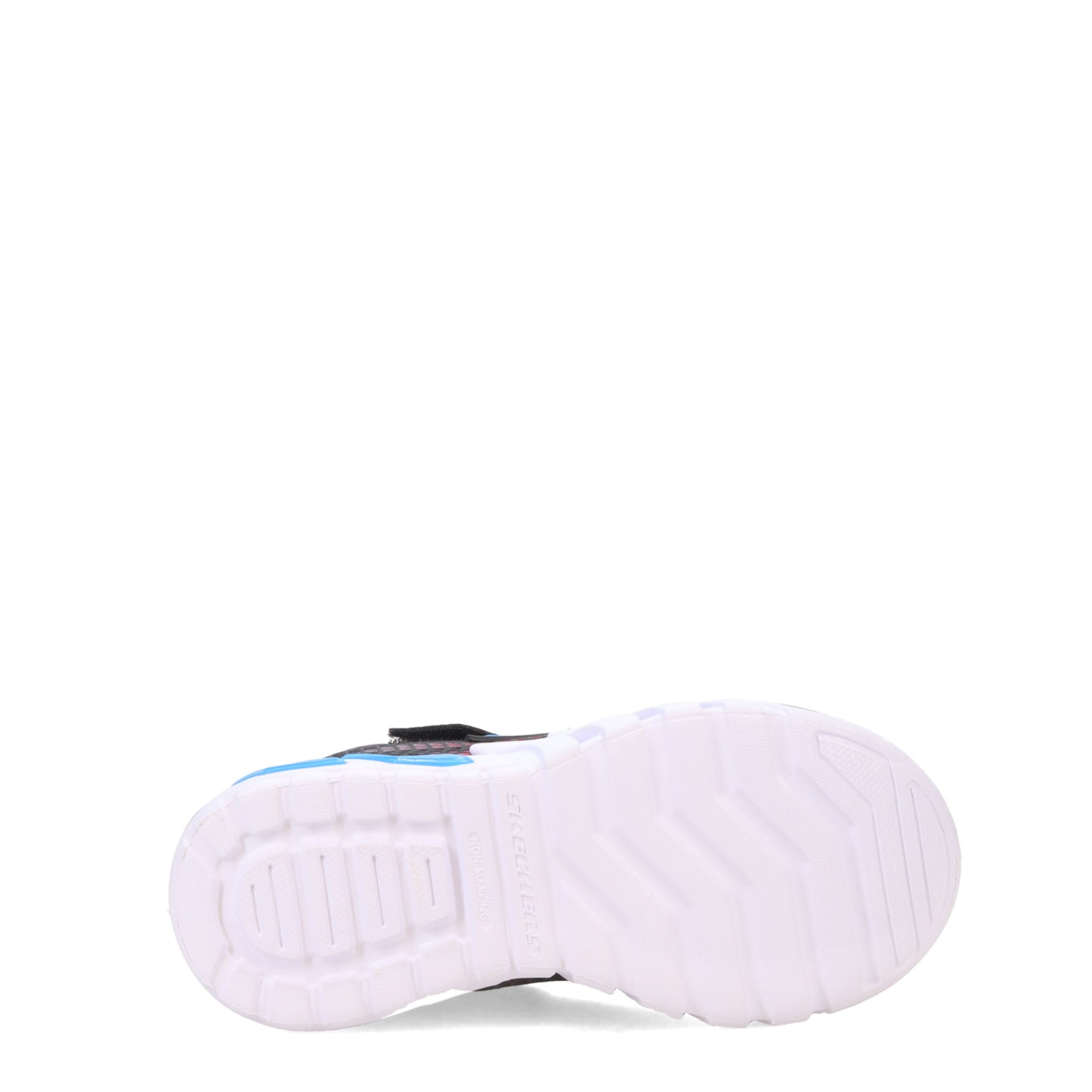 Peltz Shoes Boy's Skechers Flex-Glow Elite - Vorlo Sneaker - Little Kid Black/Red/Blue 400137L-BKRB