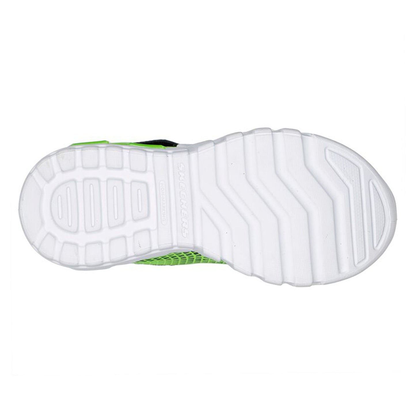Peltz Shoes Boy's Skechers Flex-Glow Elite - Vorlo Sneaker - Little Kid LIME 400137L-LMBK