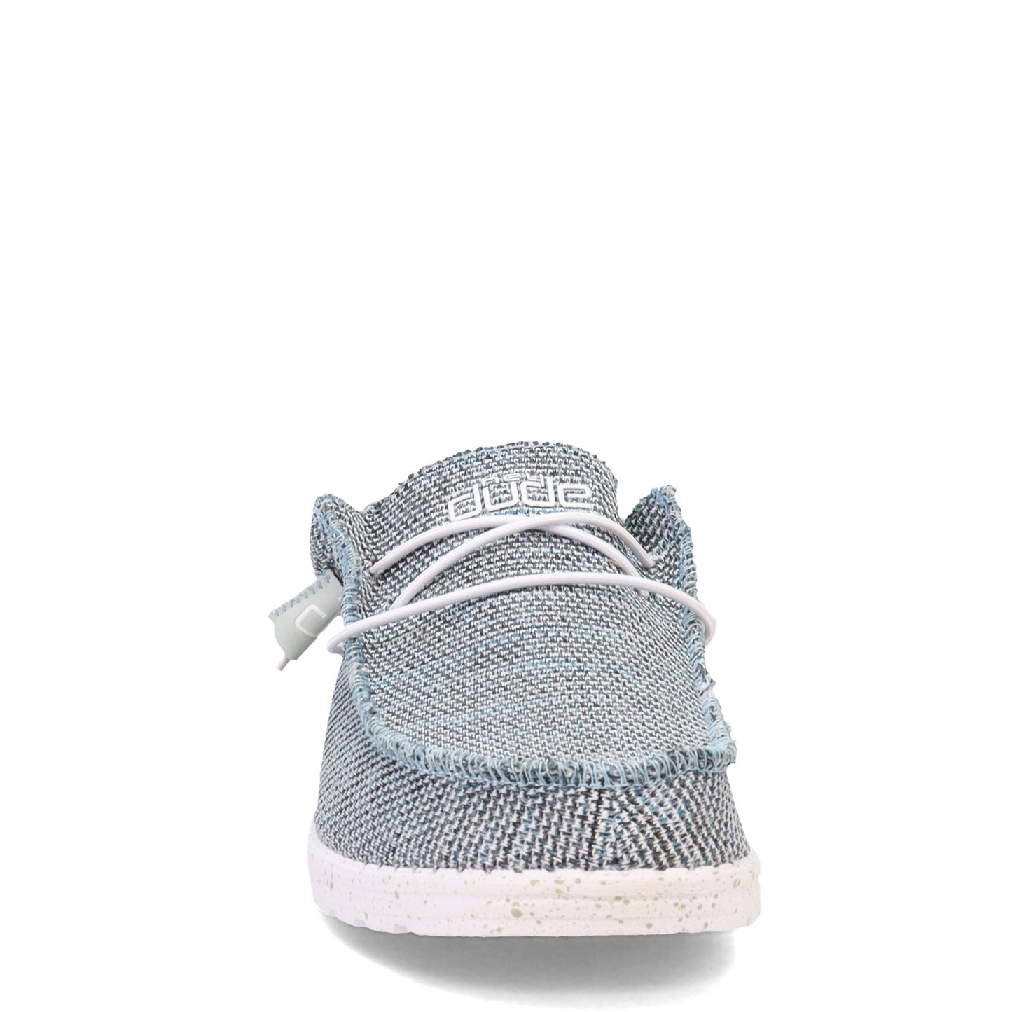 Peltz Shoes Men's Hey Dude Wally Sox Slip-On Ice Grey 40019-1HN