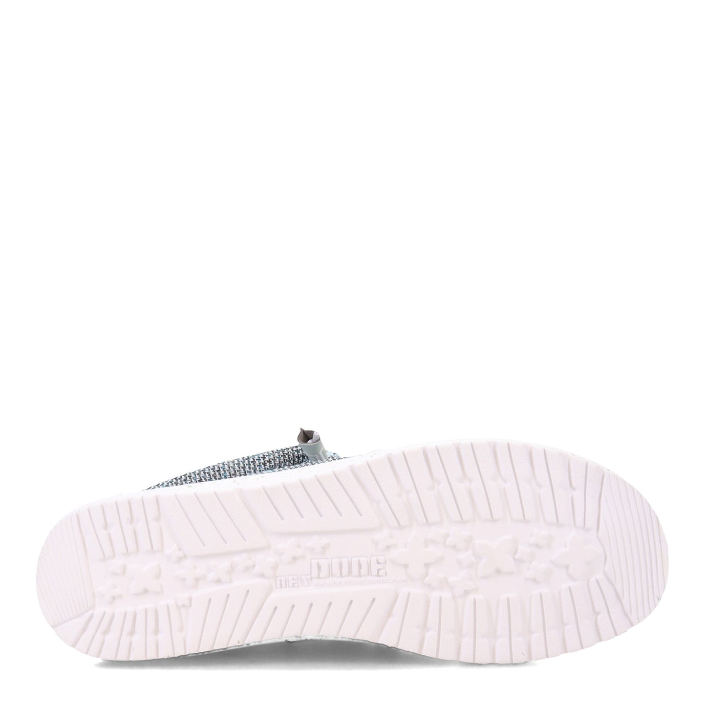 Peltz Shoes Men's Hey Dude Wally Sox Slip-On Ice Grey 40019-1HN
