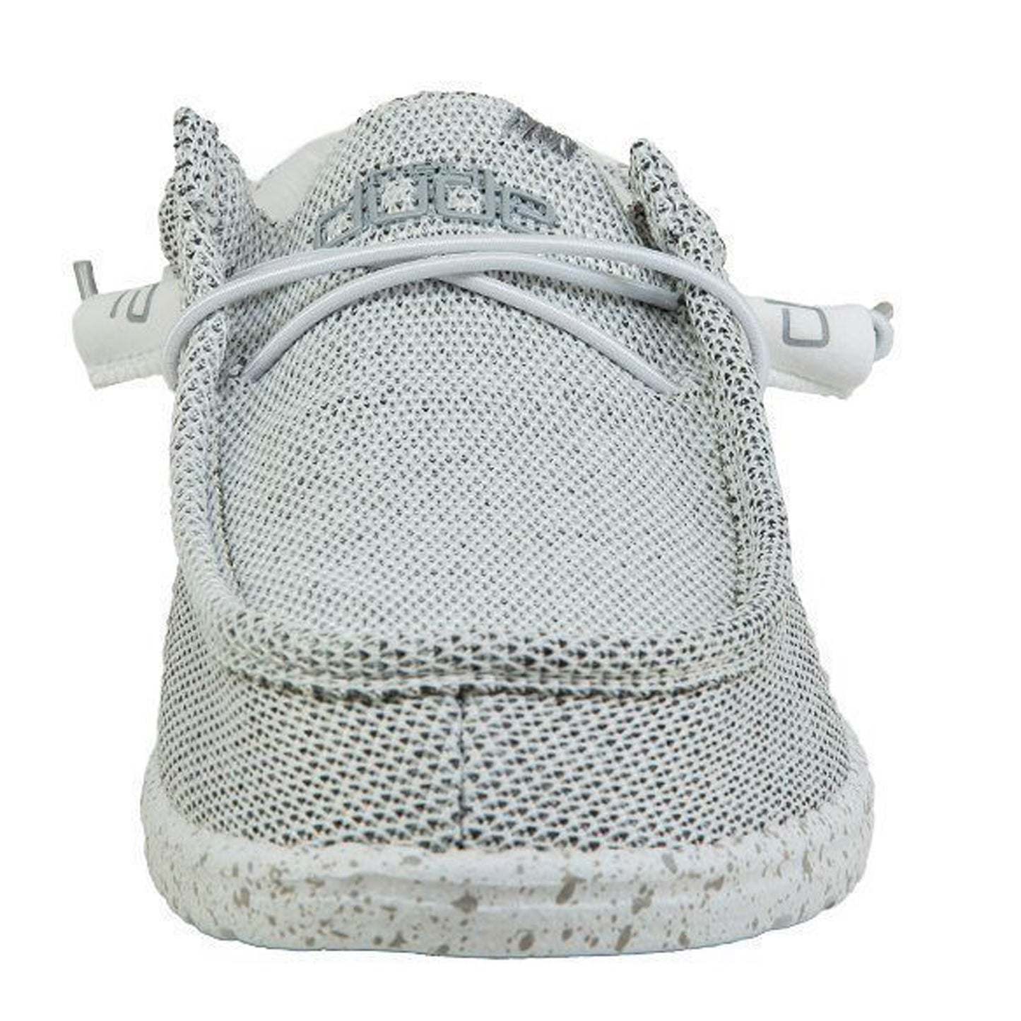 Peltz Shoes Men's Hey Dude Wally Sox Slip-On Stone White 40019-1KA