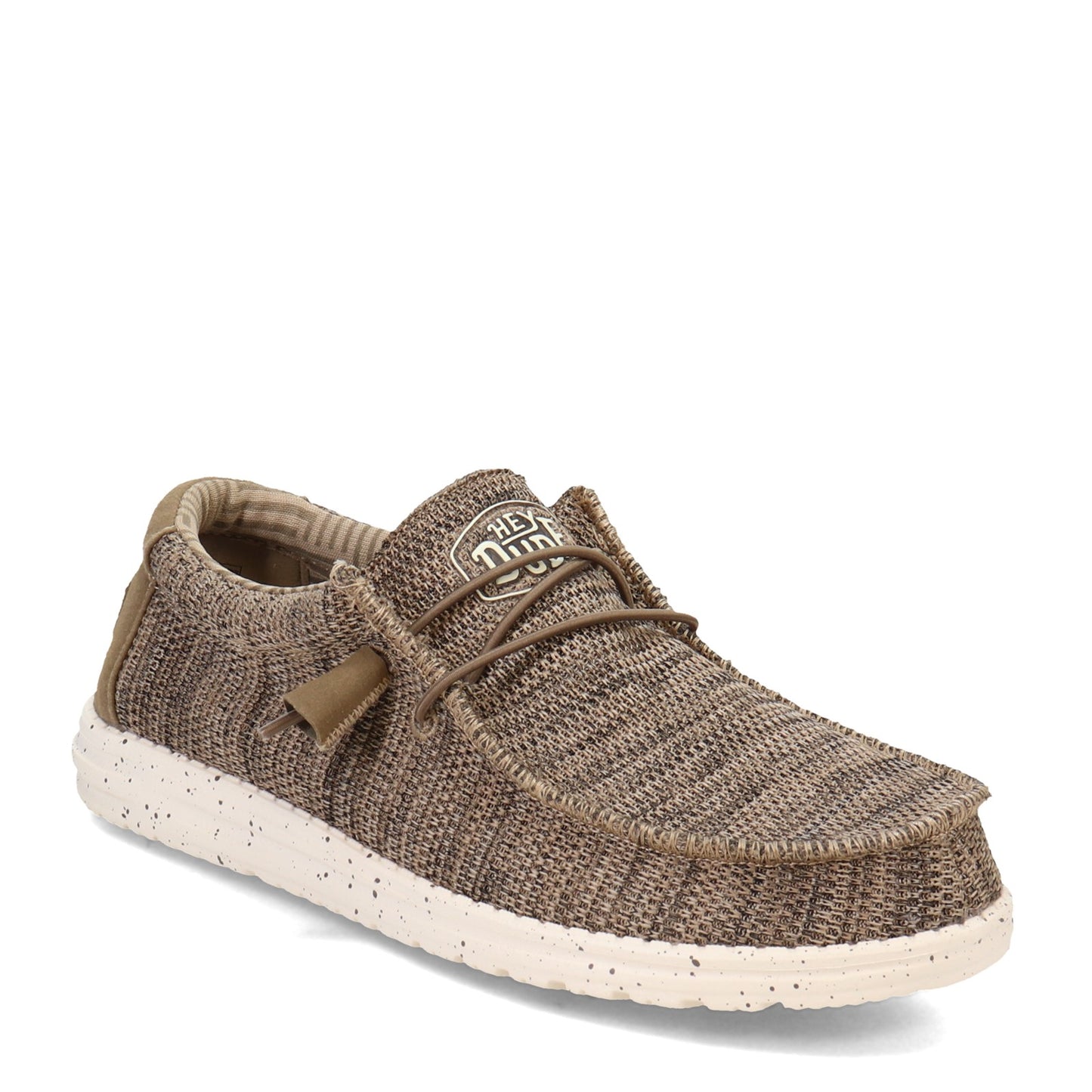 Peltz Shoes Men's Hey Dude Wally Sox Slip-On Brown 40019-255