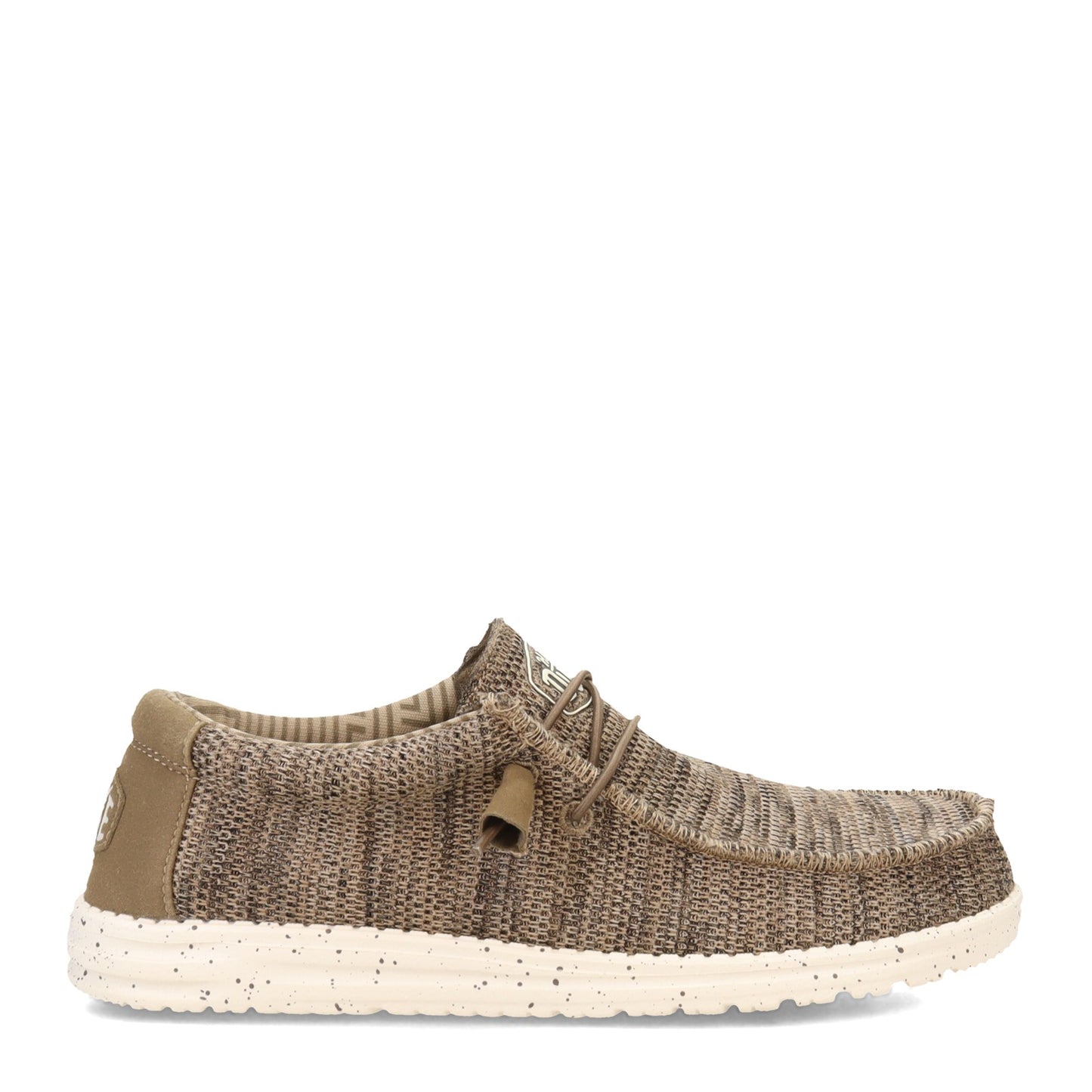 Peltz Shoes Men's Hey Dude Wally Sox Slip-On Brown 40019-255