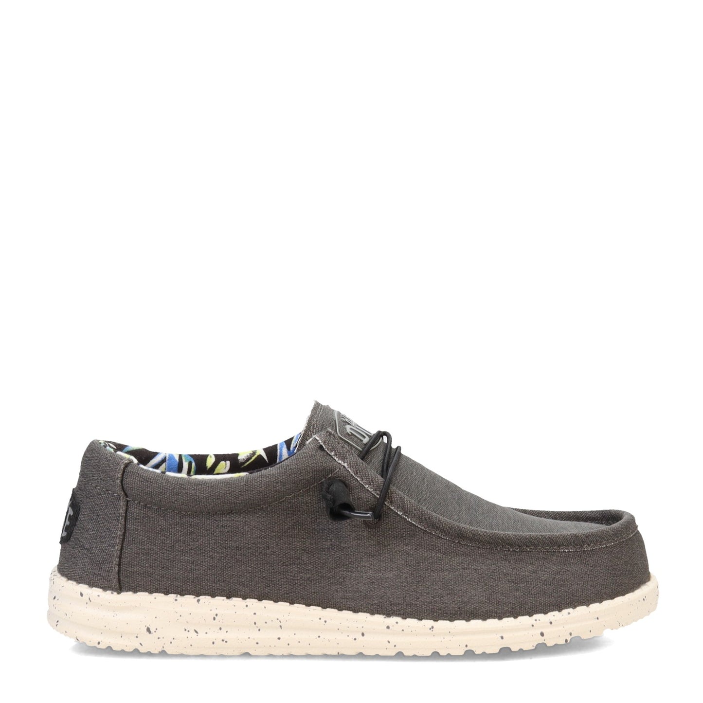 Peltz Shoes Men's Hey Dude Wally Stretch Slip-On Black 40022-001