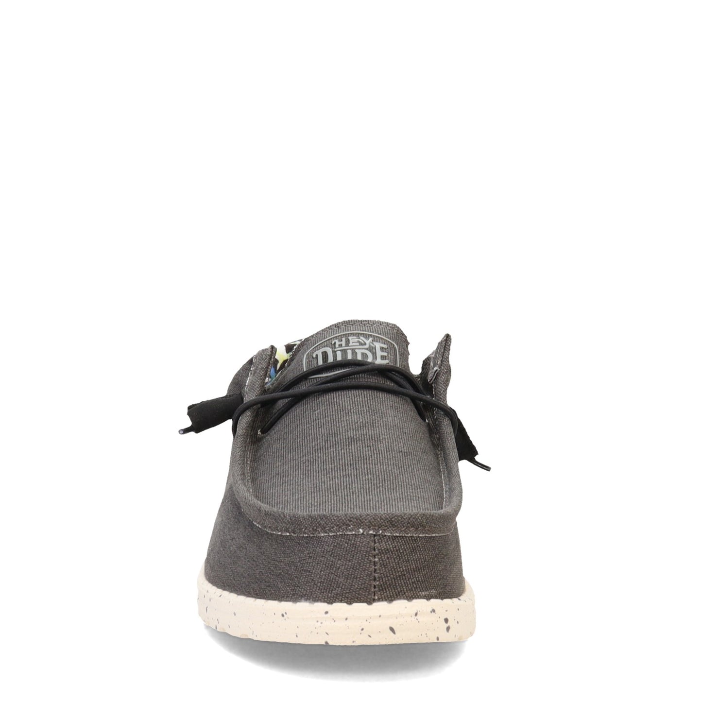 Peltz Shoes Men's Hey Dude Wally Stretch Slip-On Black 40022-001