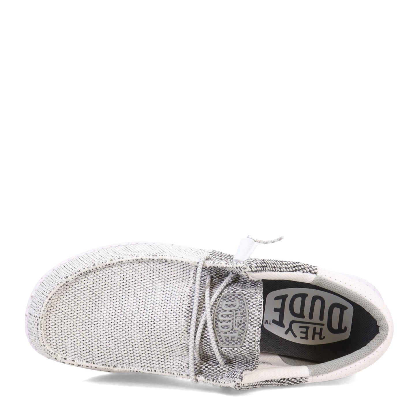 Peltz Shoes Men's Hey Dude Wally Tri Slip-On Stone White 40037-1KA