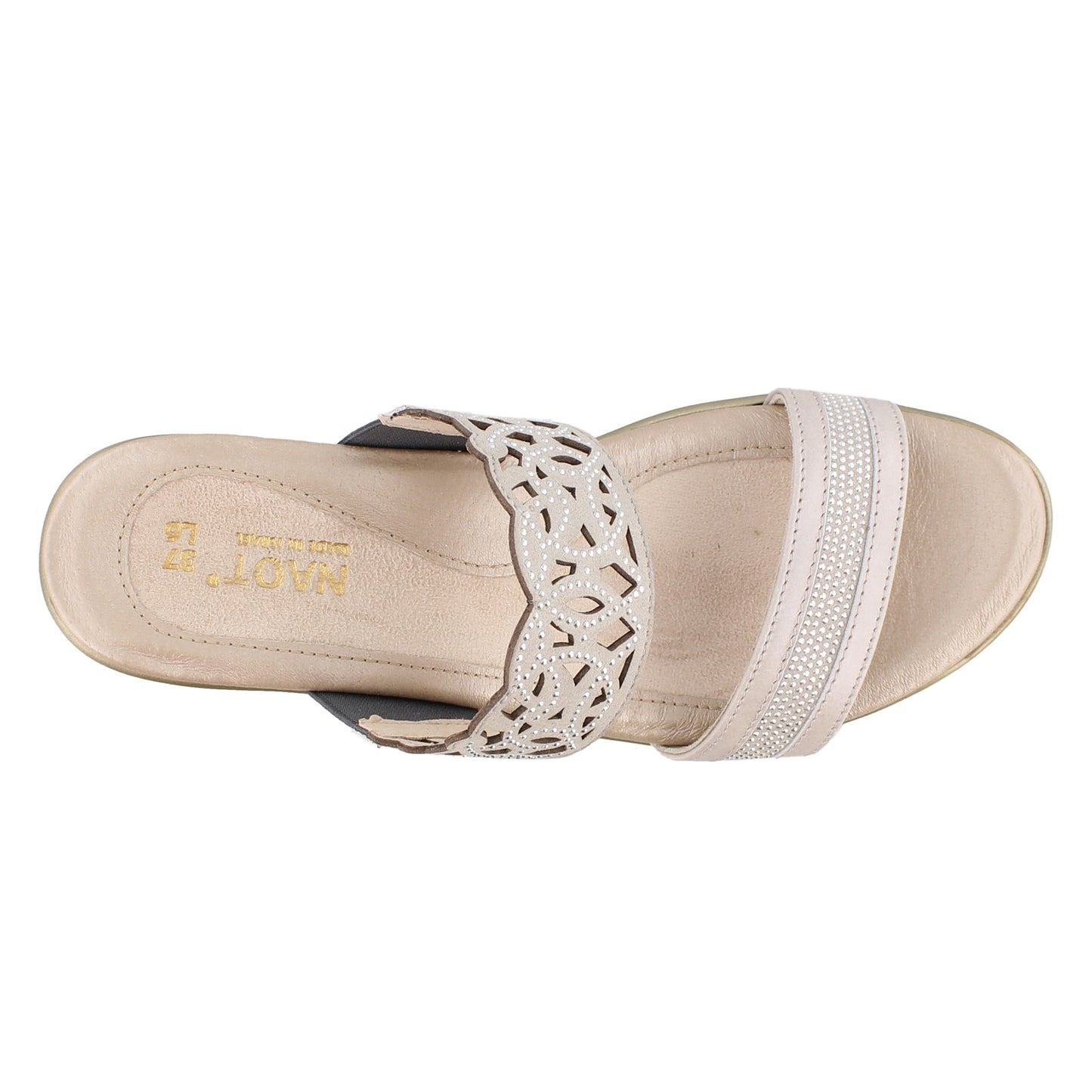 Peltz Shoes Women's Naot Contempo Sandal QUARTZ 40039-WAE