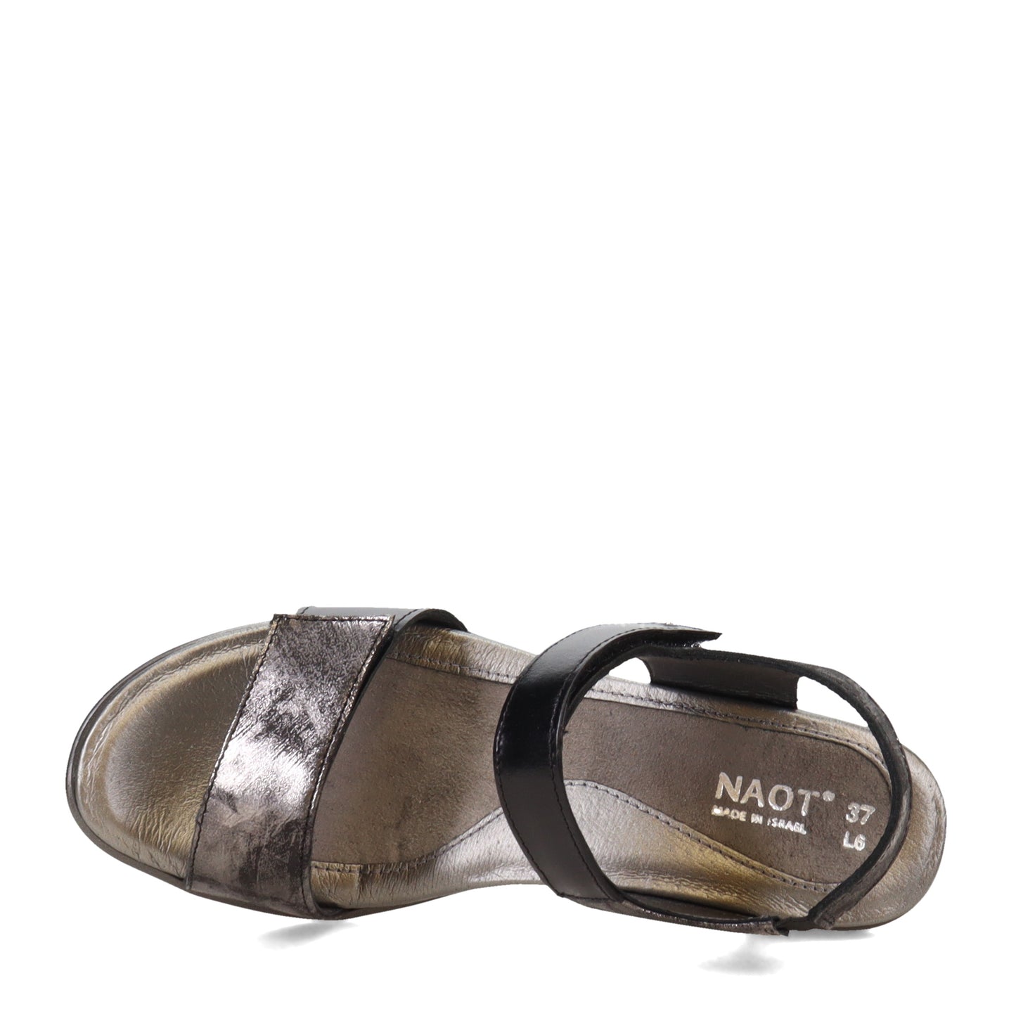 Peltz Shoes Women's Naot Extant Sandal Black 40043-NXX