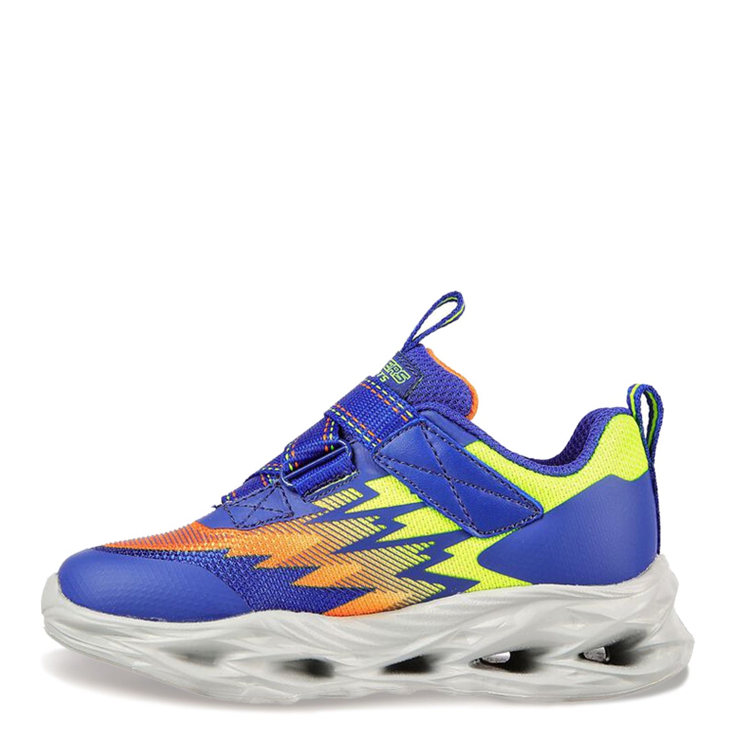Peltz Shoes Boy's Skechers S-Lights: Vortex-Flash - Zovix Sneaker - Toddler Blue 400601N-BLMT