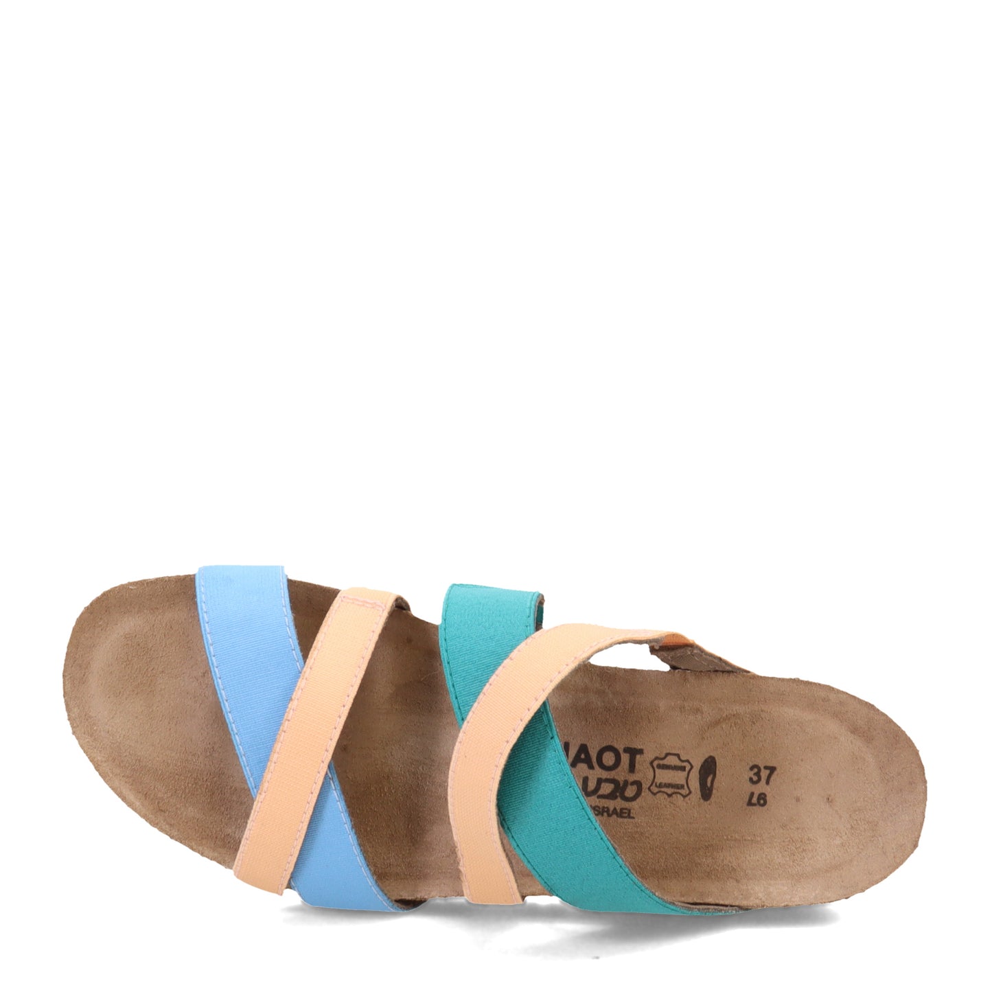 Peltz Shoes Women's Naot Roxanna Sandal SKY BLUE 4011-PGN