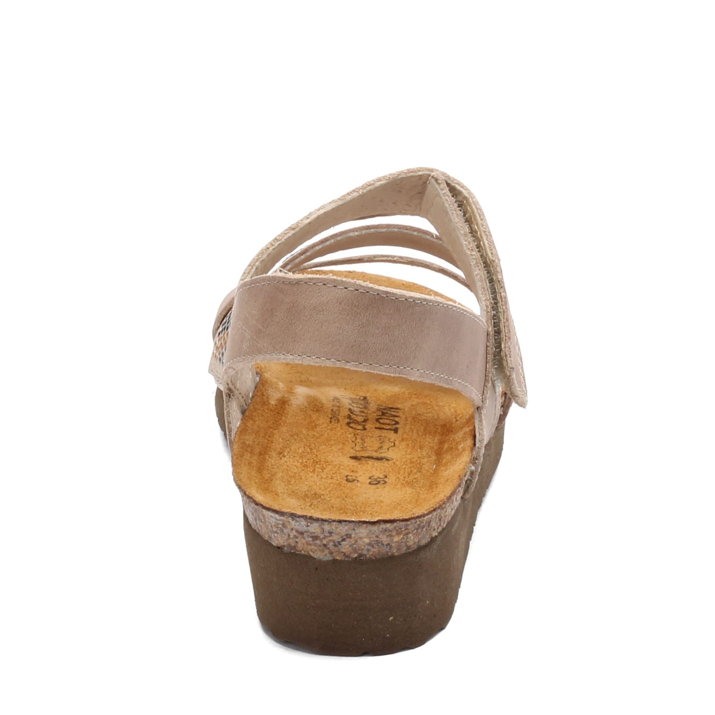 Peltz Shoes Women's Naot Gwyneth Sandal BEIGE KHAKI 4019-WAF