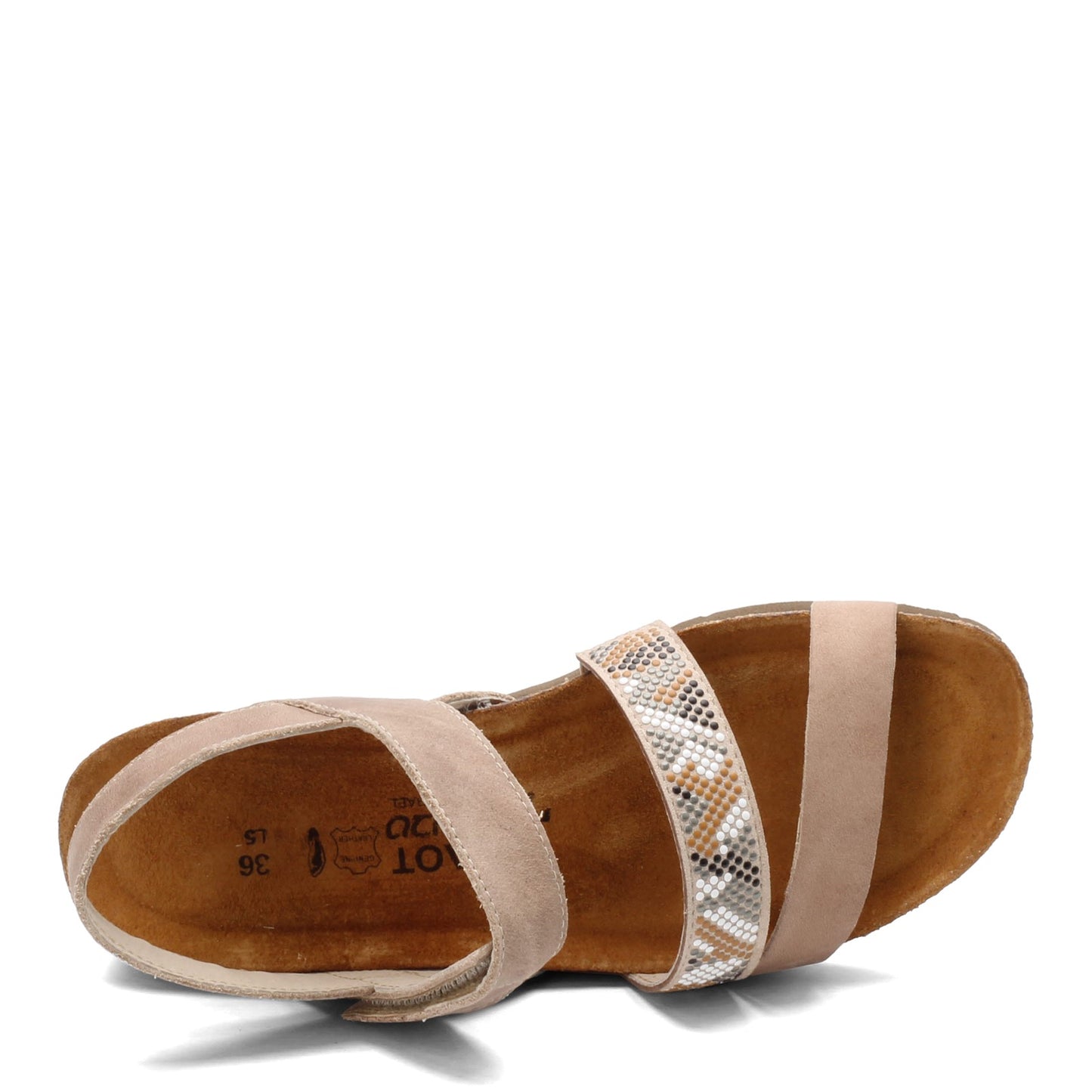Peltz Shoes Women's Naot Gwyneth Sandal BEIGE KHAKI 4019-WAF