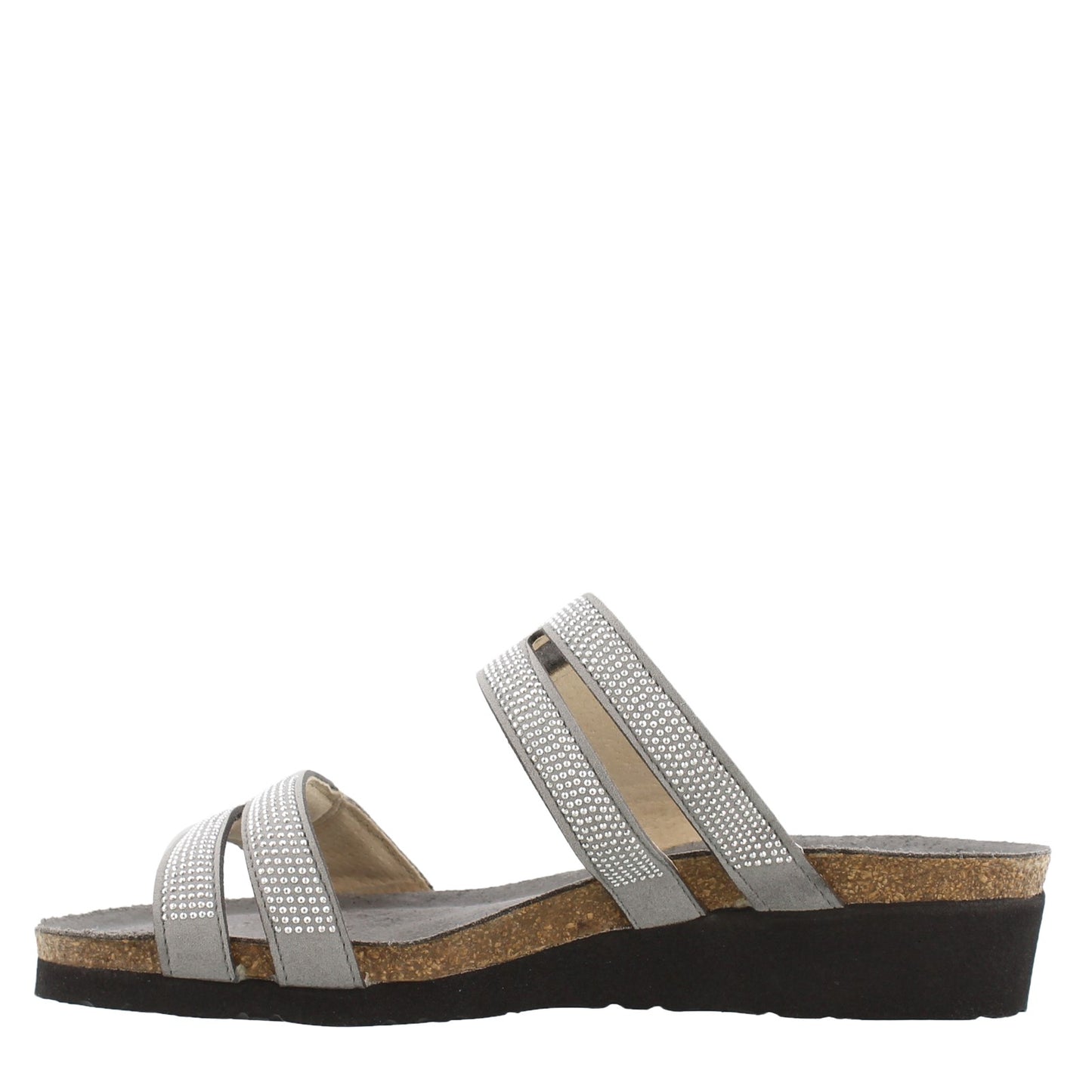 Peltz Shoes Women's Naot Ainsley Sandal GRAY 4020-NLU
