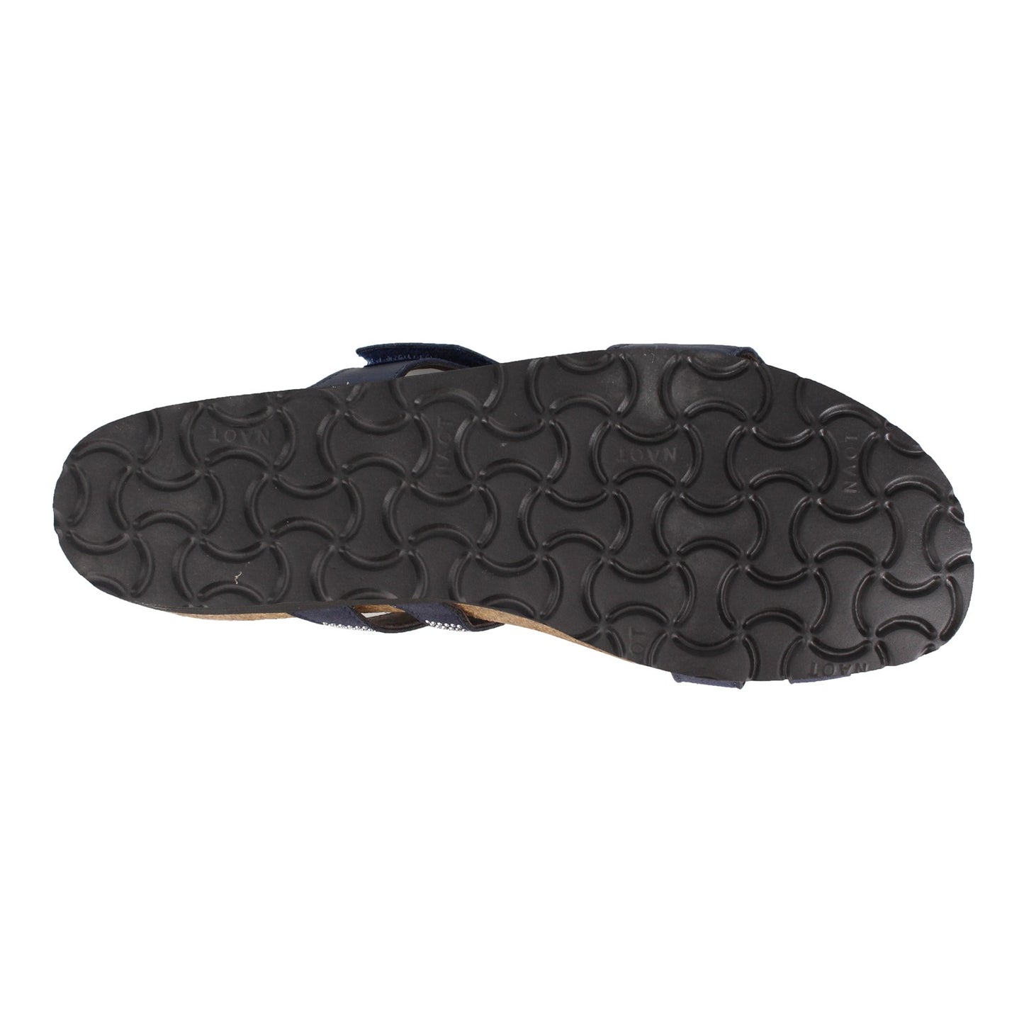 Peltz Shoes Women's Naot Ainsley Slide Sandals BLUE 4020-PAD