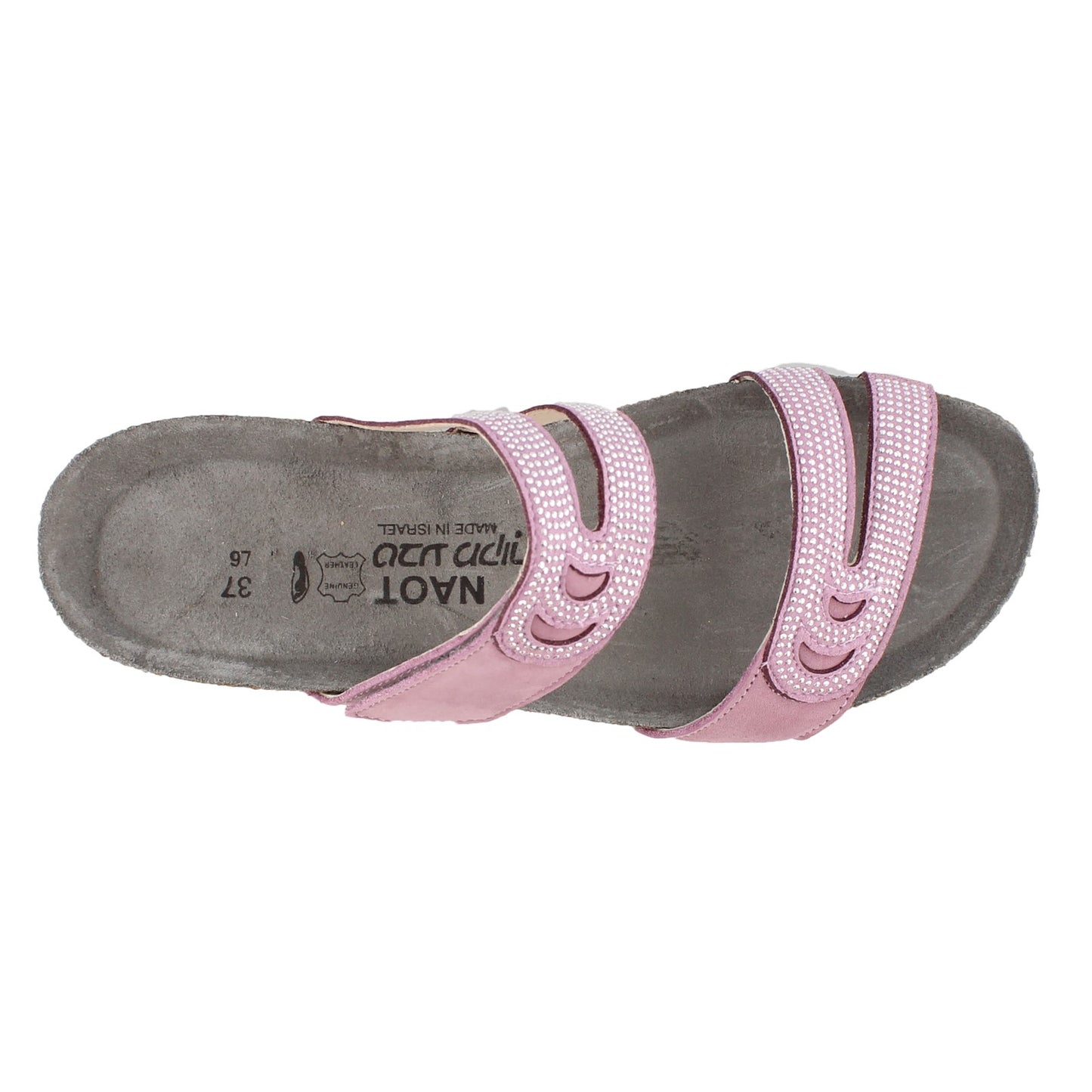 Peltz Shoes Women's Naot Ainsley Slide Sandals LILAC 4020-PCC