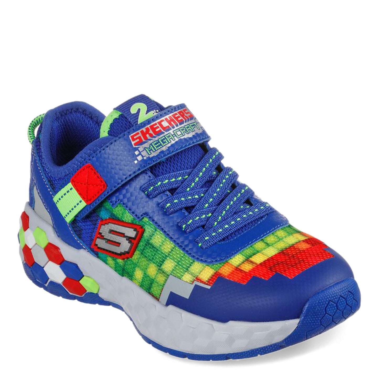Peltz Shoes Boy's Skechers Mega-Craft 2.0 Sneaker - Little Kid & Big Kid BLUE MULTI 402204L-BLMT