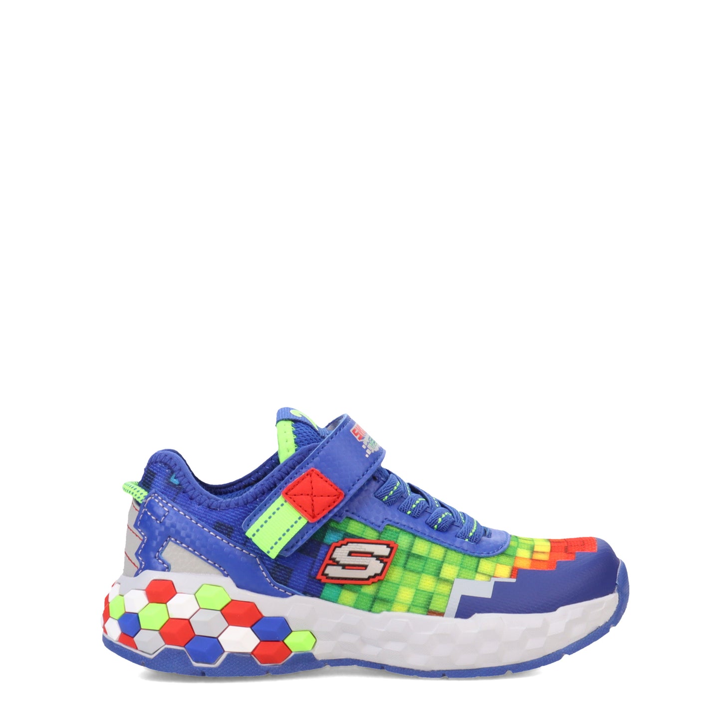 Peltz Shoes Boy's Skechers Mega-Craft 2.0 Sneaker - Little Kid & Big Kid BLUE MULTI 402204L-BLMT