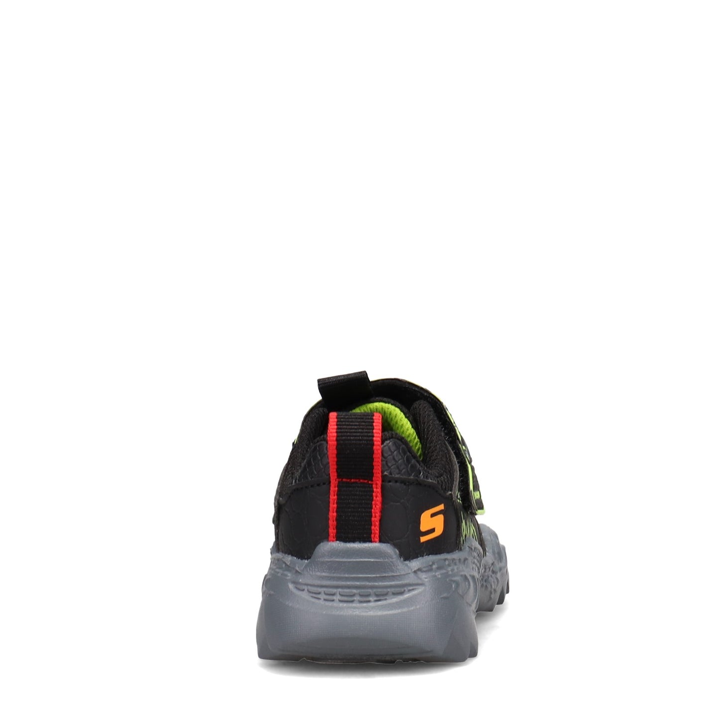 Peltz Shoes Boy's Skechers Skech-o-Saurus Sneaker - Toddler Black/Lime 402235N-BKLM