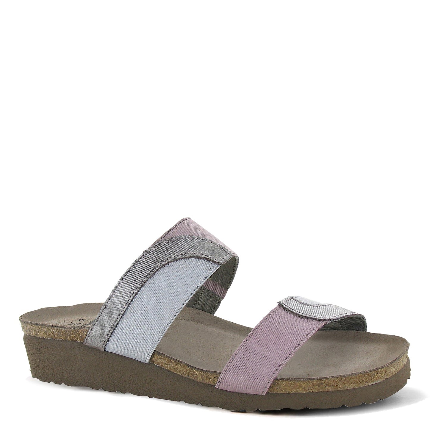 Peltz Shoes Women's Naot Frankie Sandal SILVER 4026-NZY