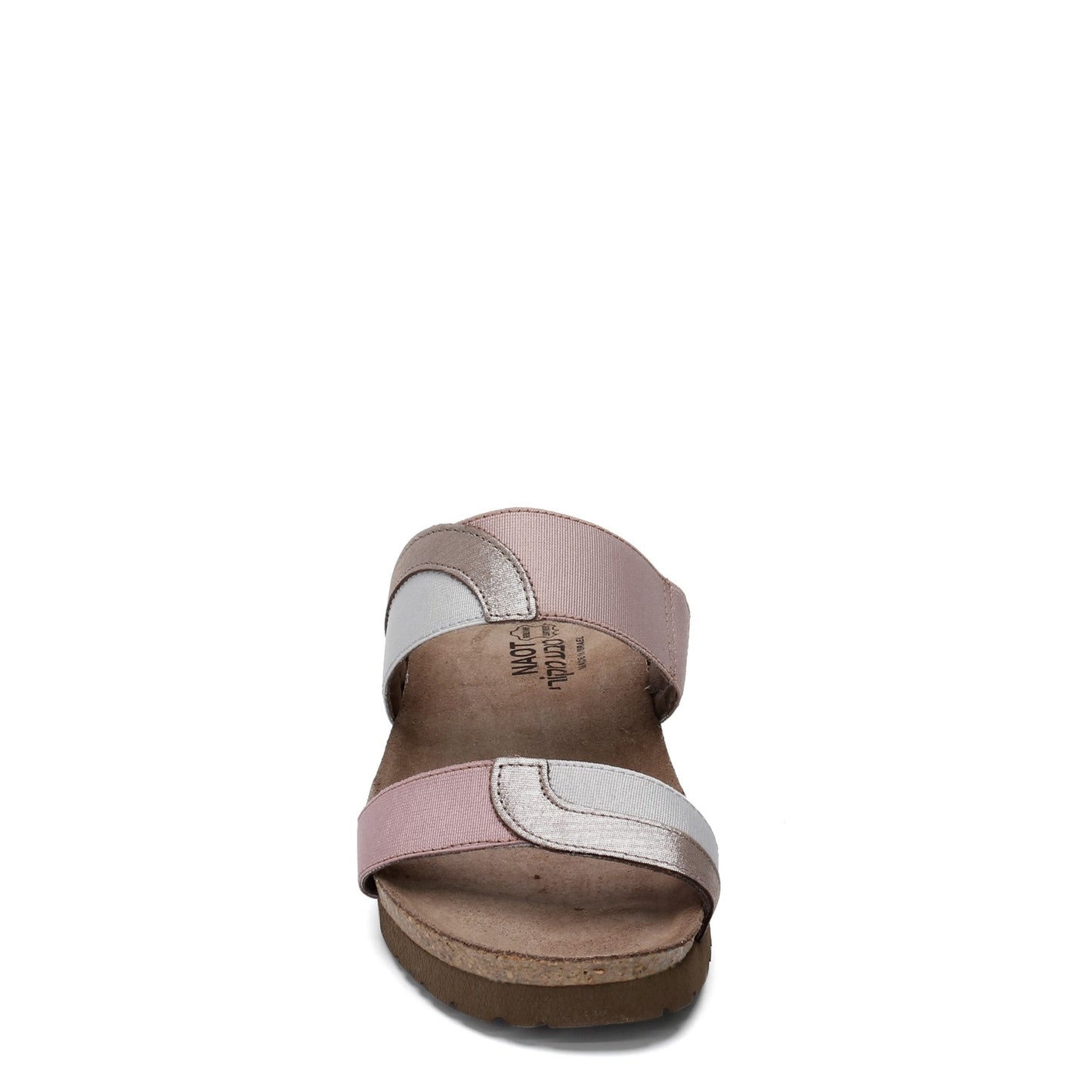 Peltz Shoes Women's Naot Frankie Sandal SILVER 4026-NZY