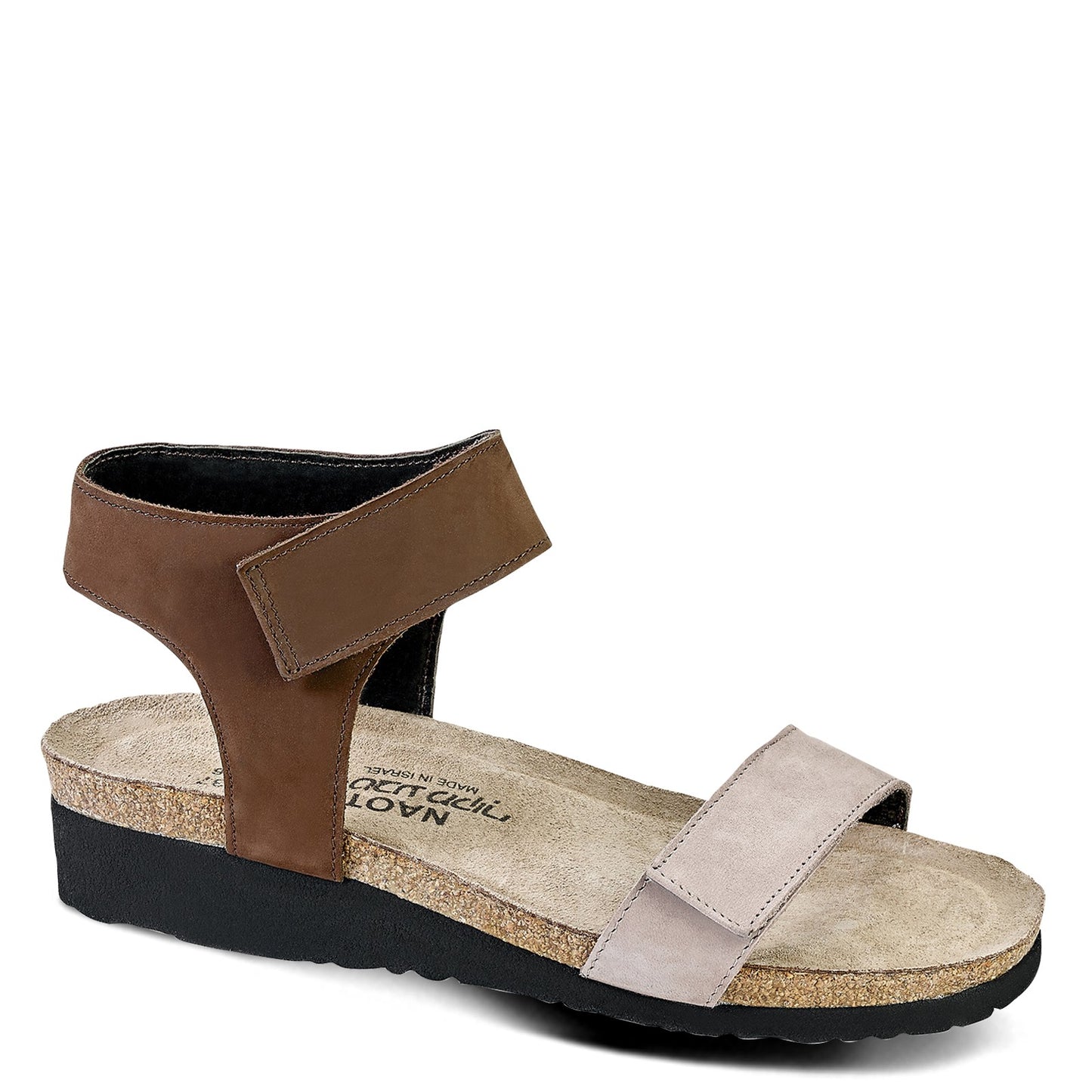 Peltz Shoes Women's Naot Alba Sandal BRN STONE 4027-WAH