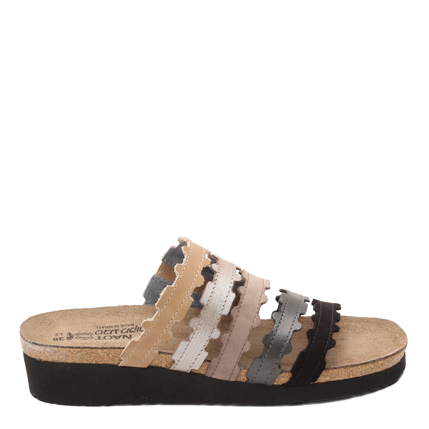 Peltz Shoes Women's Naot Adina Sandal Neutral Multi 4034-WCA