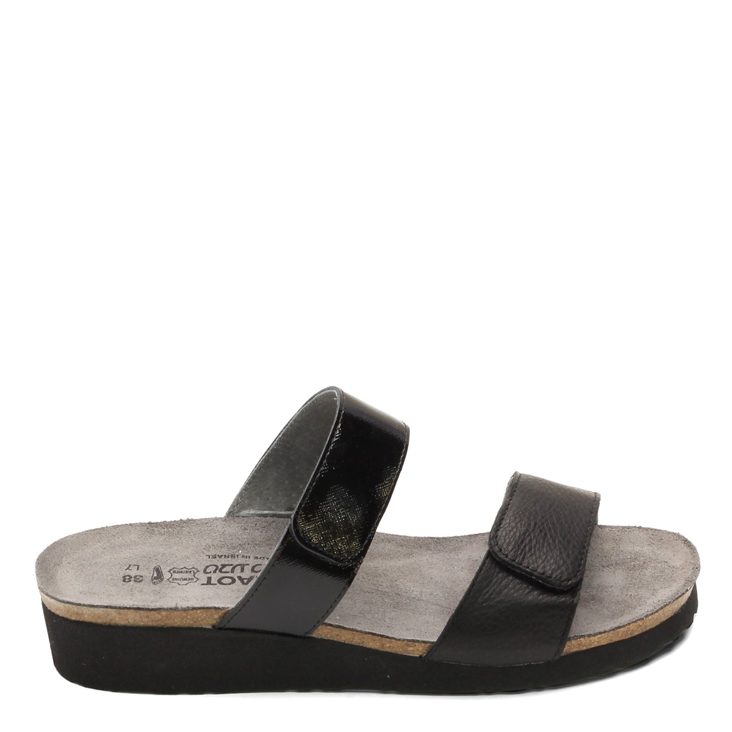 Peltz Shoes Women's Naot Althea Sandal. BLACK 4035-NYP