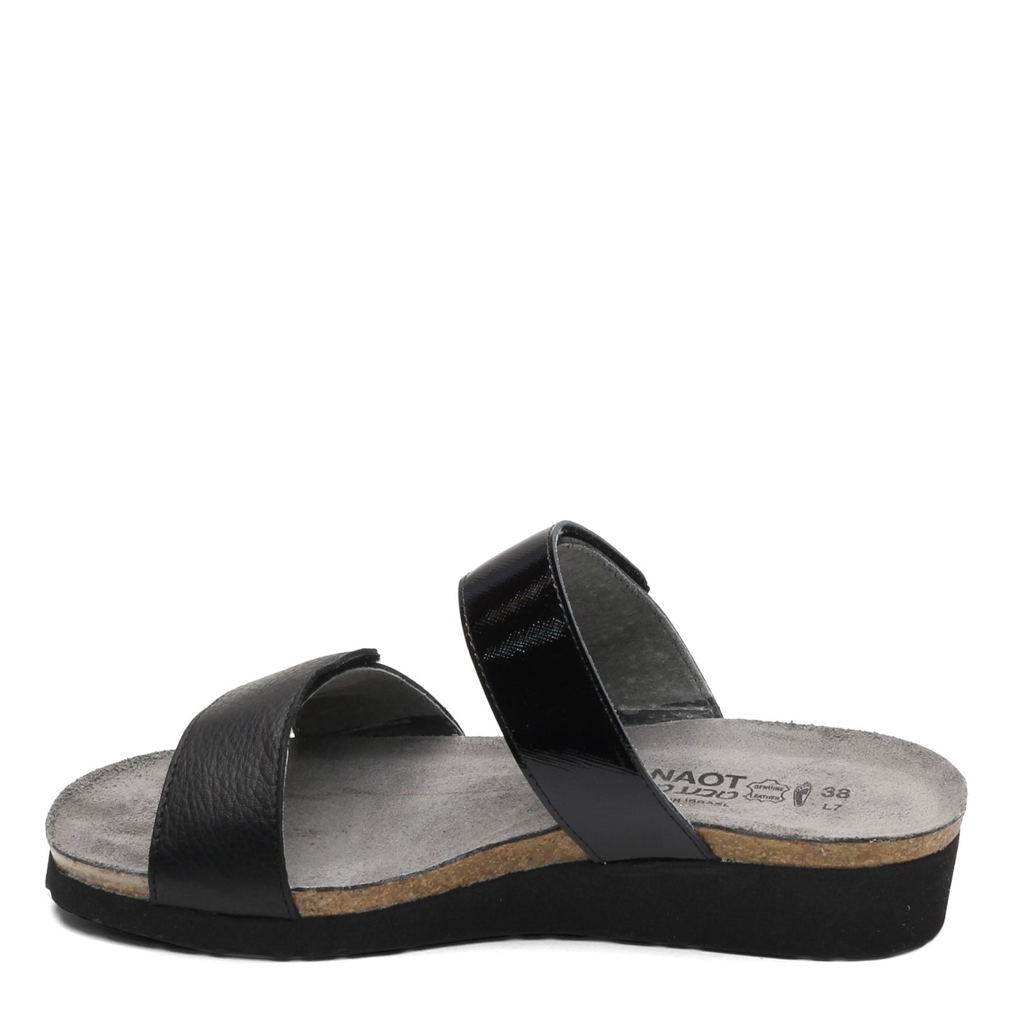 Peltz Shoes Women's Naot Althea Sandal. BLACK 4035-NYP