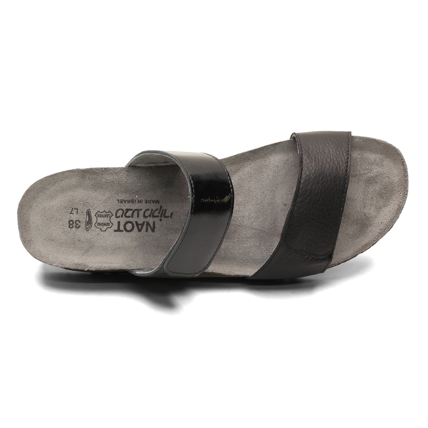 Peltz Shoes Women's Naot Althea Sandal. BLACK 4035-NYP