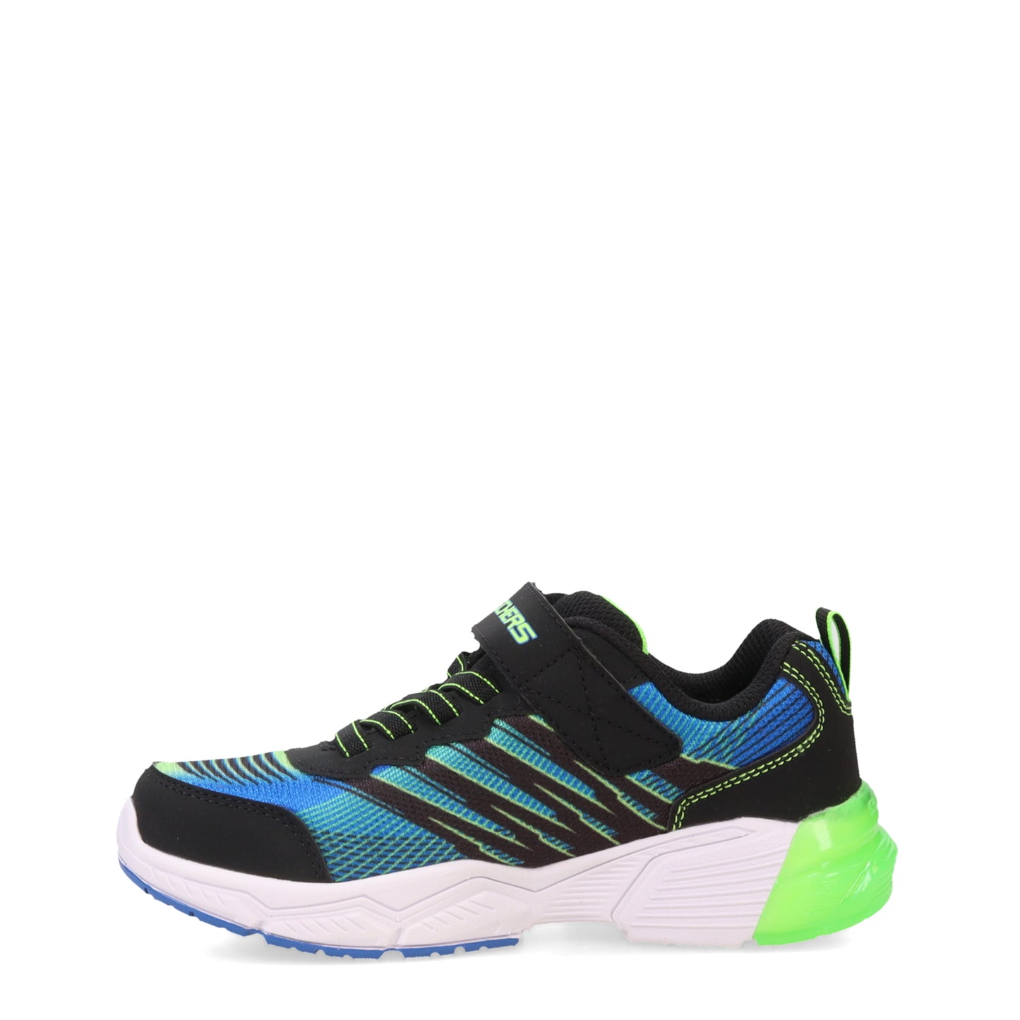 Peltz Shoes Boy's Skechers Thermoflux 2.0 – Brodox Sneaker - Little Kid Black/Blue/Lime 403750WL-BLM
