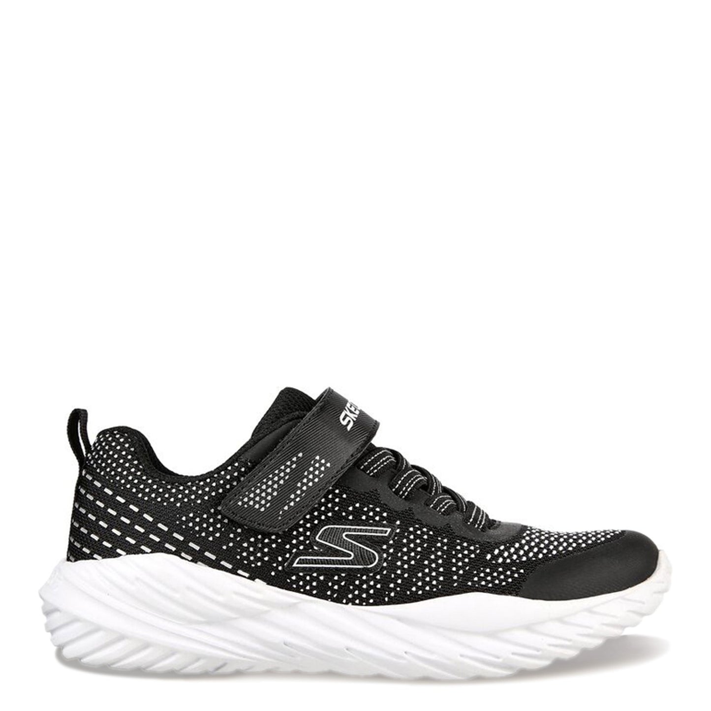 Peltz Shoes Boy's Skechers Nitro Sprint - Karvo Sneaker - Little Kid & Big Kid BLACK 403753L-BKSL
