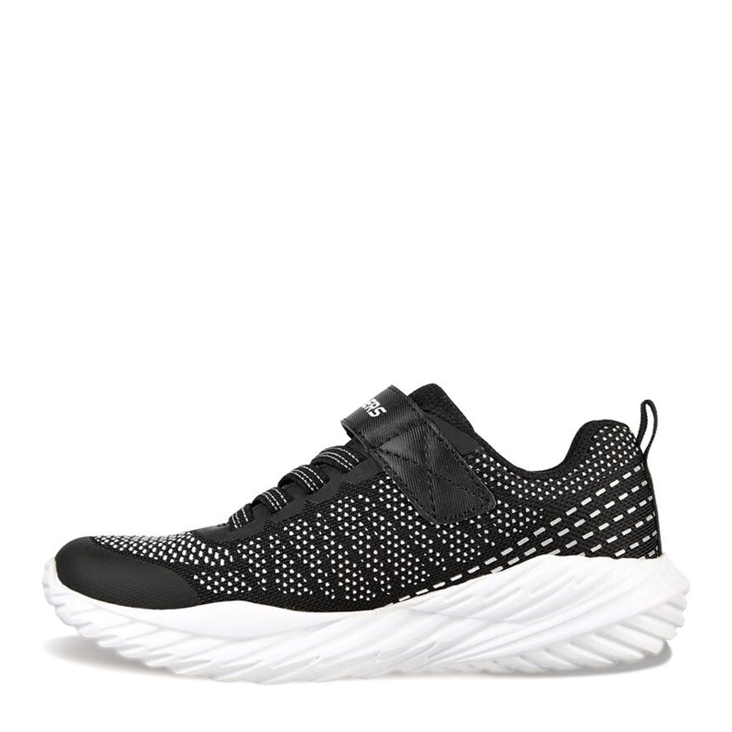 Peltz Shoes Boy's Skechers Nitro Sprint - Karvo Sneaker - Little Kid & Big Kid BLACK 403753L-BKSL