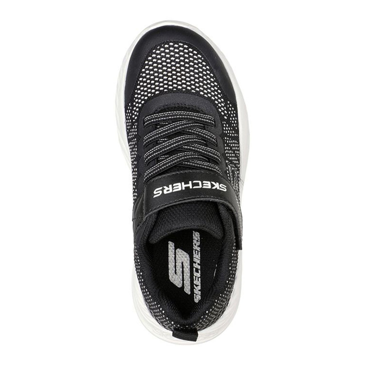 Peltz Shoes Boy's Skechers Nitro Sprint - Karvo Sneaker - Little Kid & Big Kid BLACK 403753L-BKSL