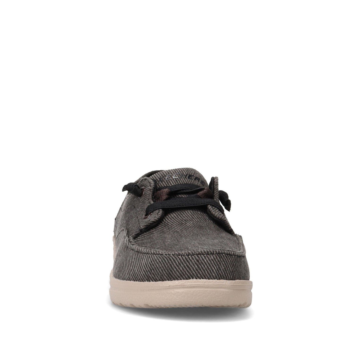 Peltz Shoes Boy's Skechers Melson Volgo Moc - Little Kid & Big Kid BLACK 405690L-BLK