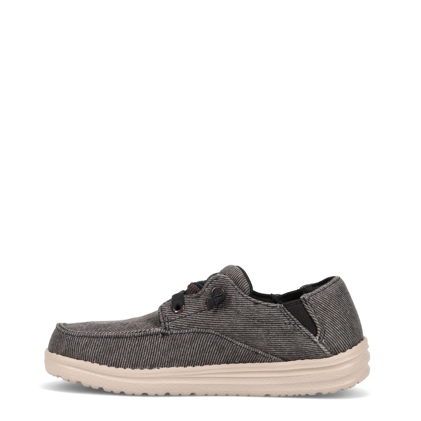Peltz Shoes Boy's Skechers Melson Volgo Moc - Little Kid & Big Kid BLACK 405690L-BLK