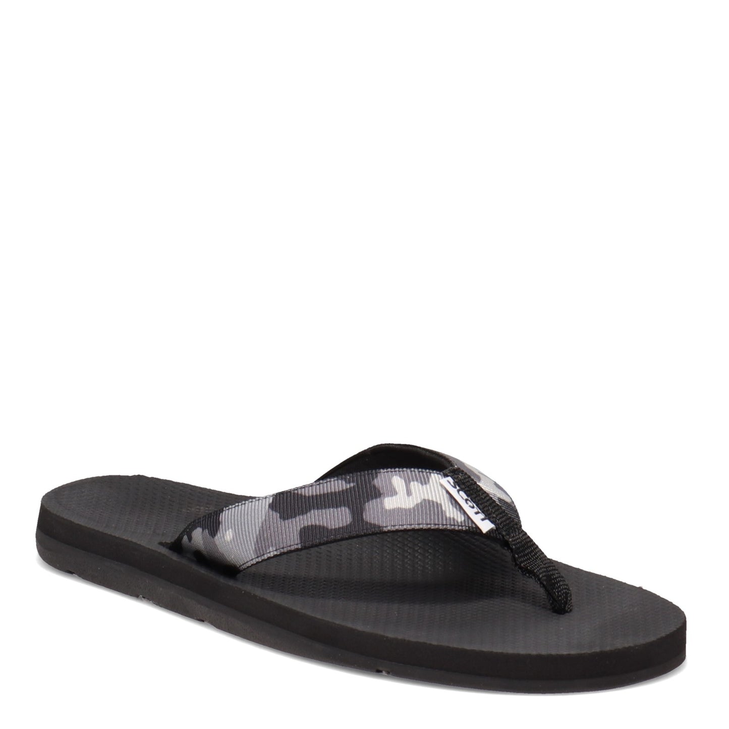 Peltz Shoes Men's Scott Hawaii Kaikane Sandal BLACK CAMO 4125-BLACKCAMO