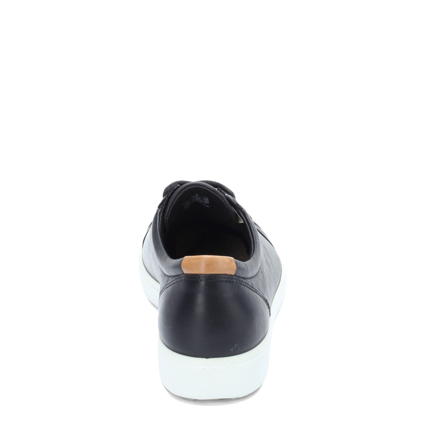 Peltz Shoes Women's Ecco Soft 7 Lace up Shoe BLACK 430003-01001