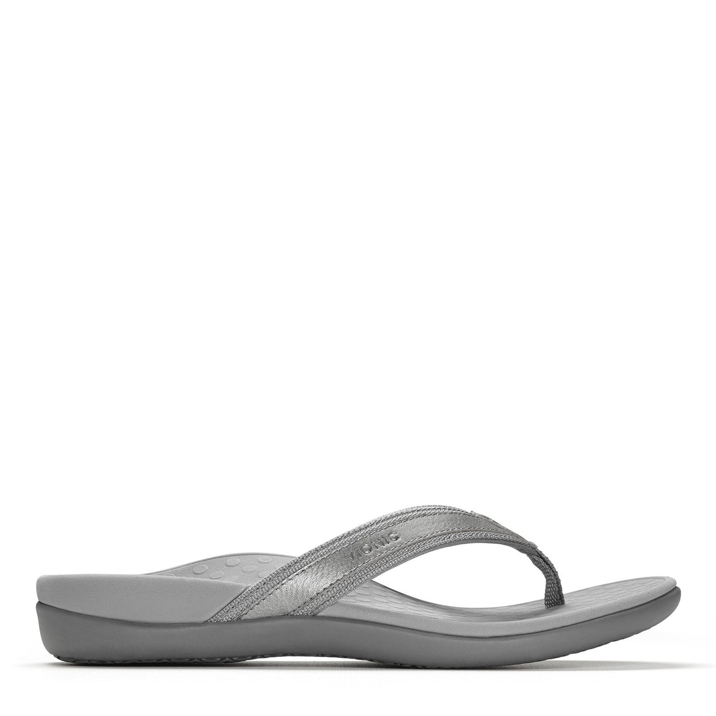 Peltz Shoes Women's Vionic Tide II Sandal PEWTER 44TIDEII-PWTRME