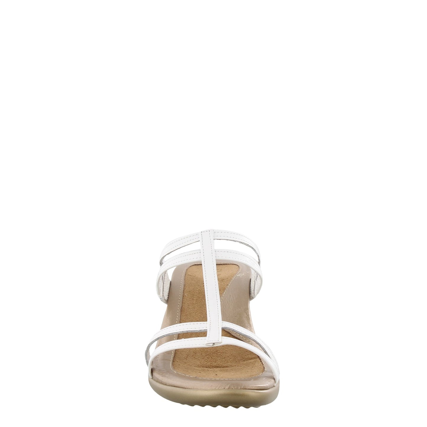 Peltz Shoes Women's Naot Loop Sandal White 44031-024