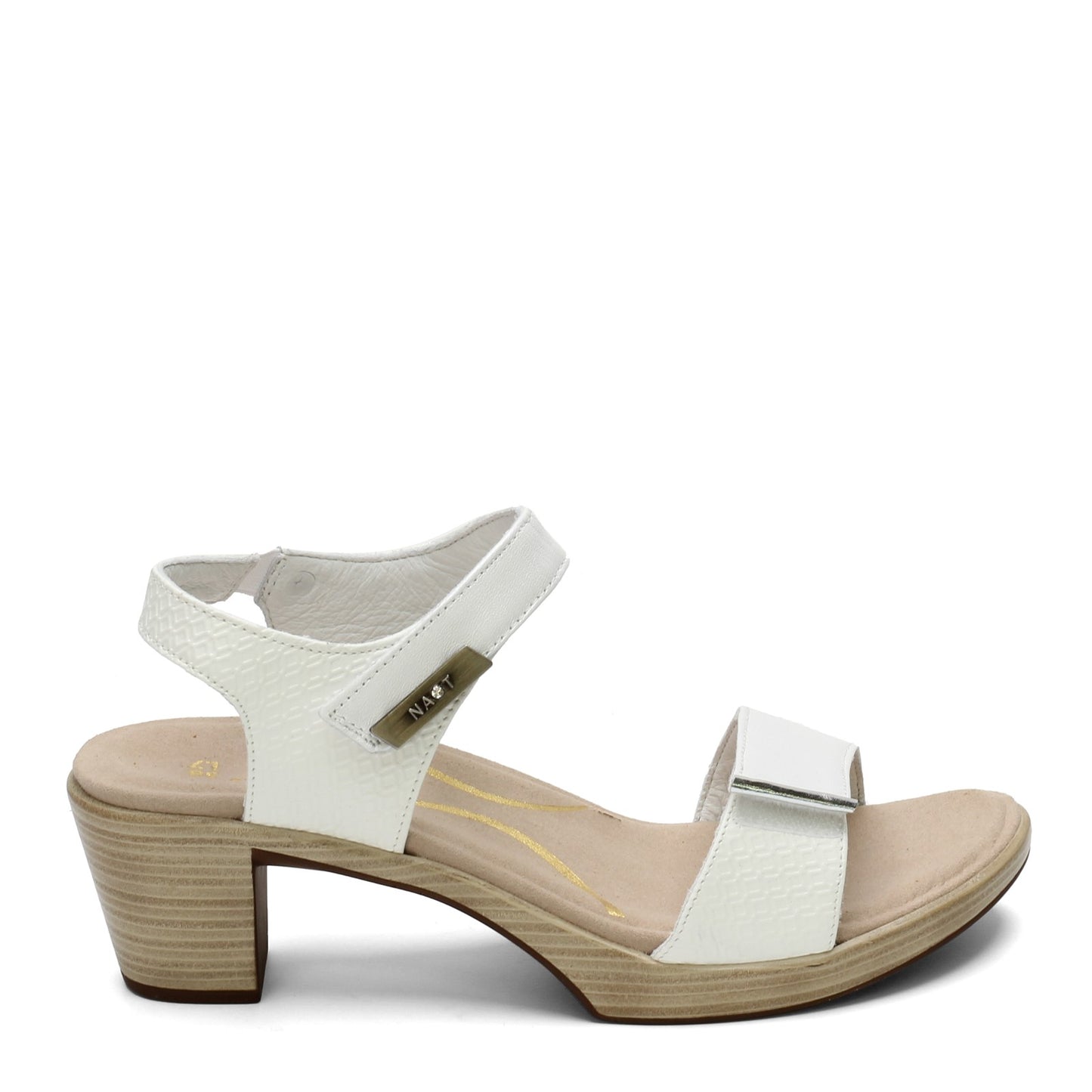 Peltz Shoes Women's Naot Intact Sandal WHITE PEARL 44107-WBW