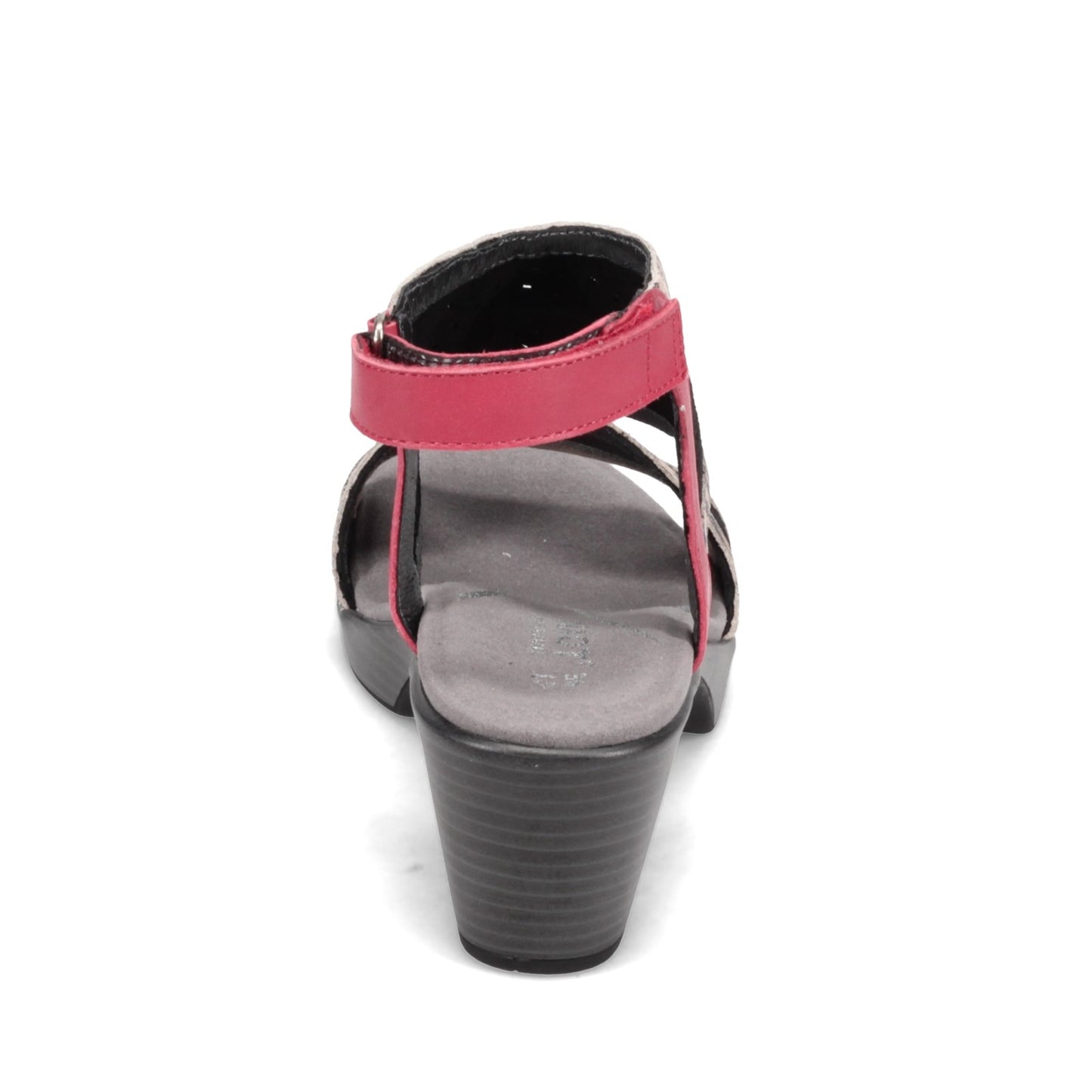 Peltz Shoes Women's Naot Destiny Sandal Black / RED 44124-NSL