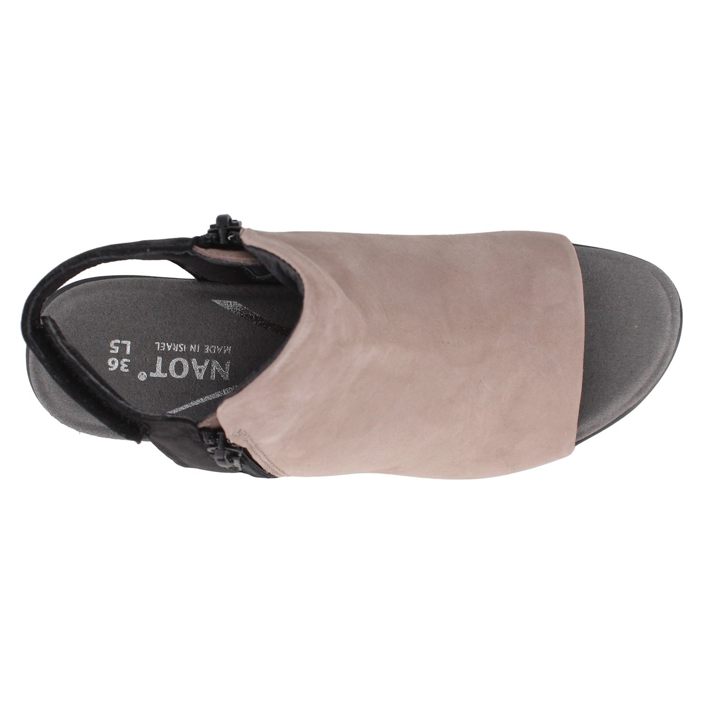 Peltz Shoes Women's Naot Favorite Sandal STONE 44128-NEL