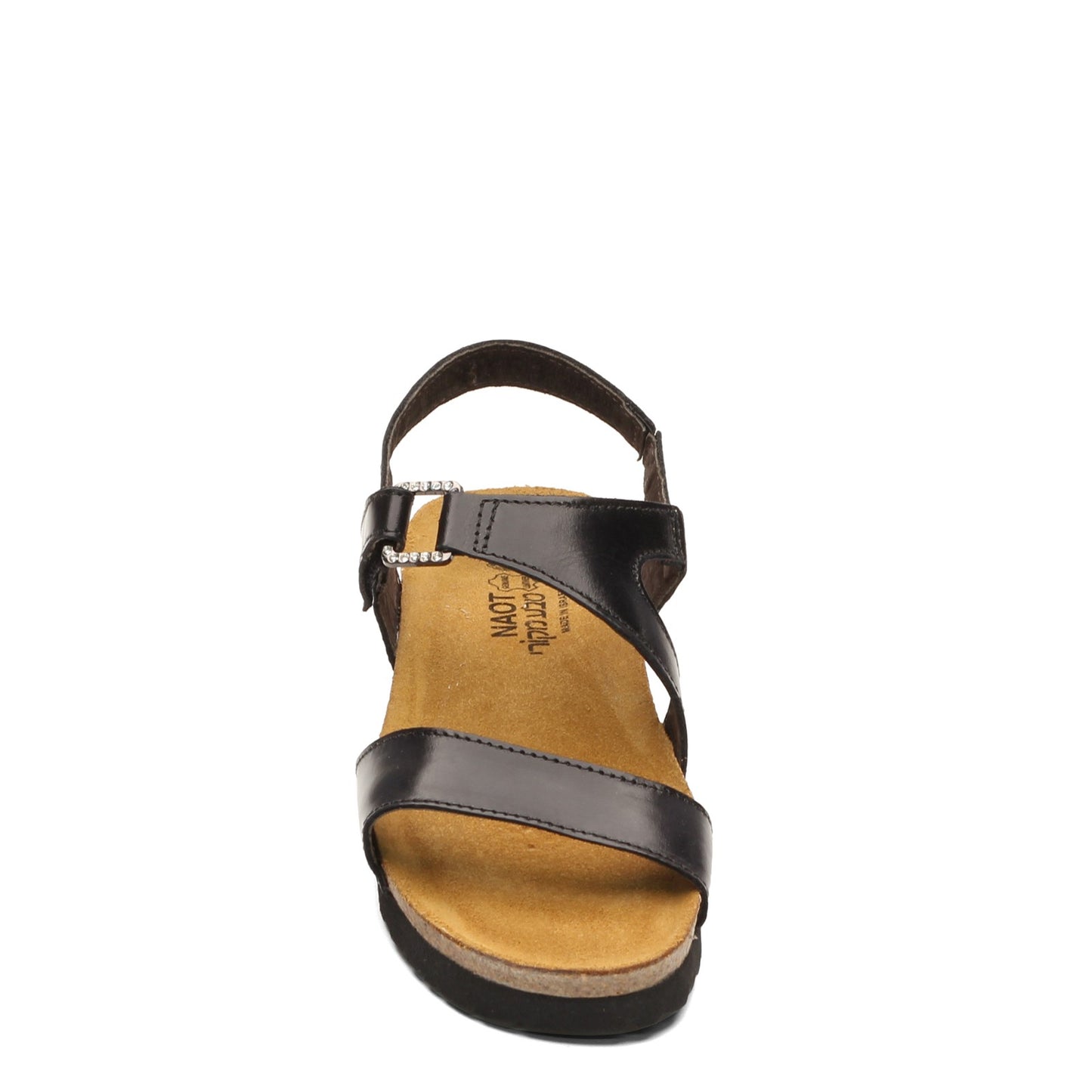 Peltz Shoes Women's Naot Pamela Sandal Black Madras 4421-030