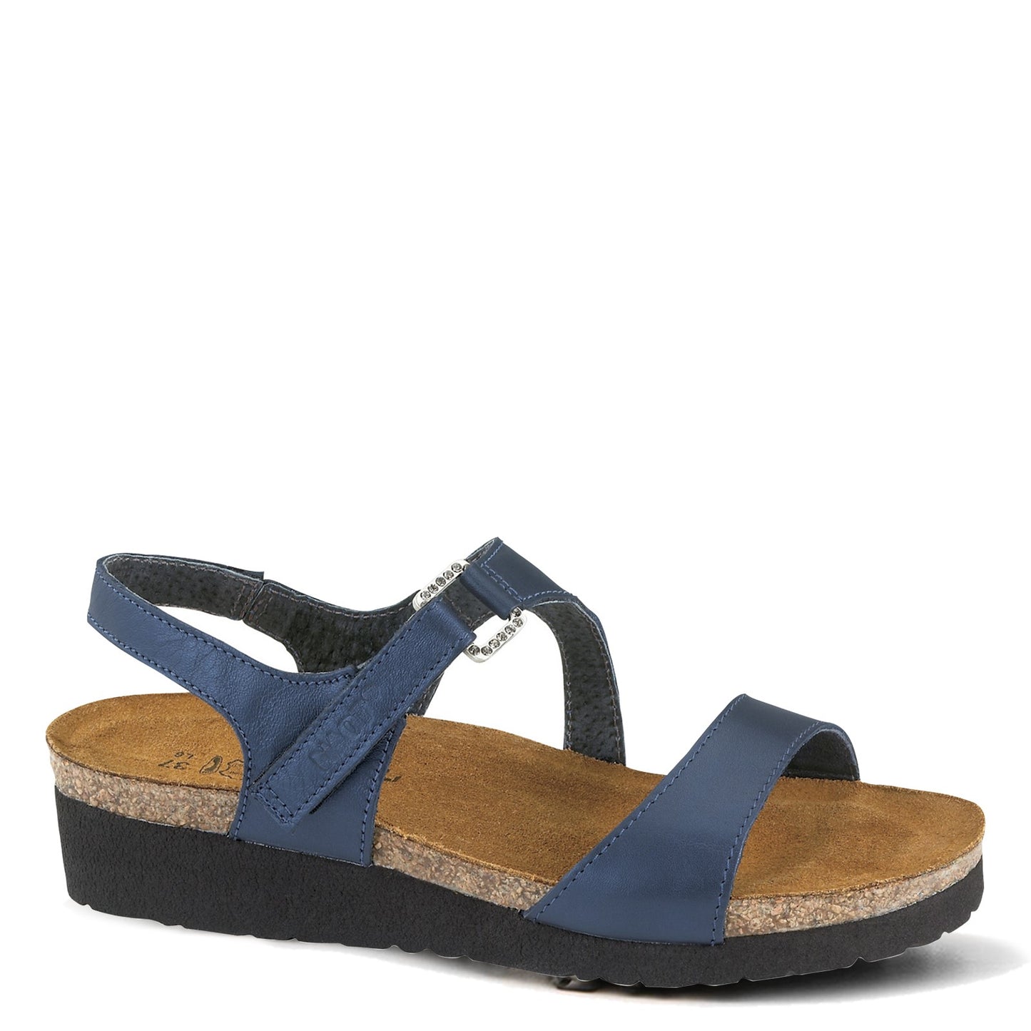 Peltz Shoes Women's Naot Pamela Sandal POLAR Blue 4421-D11