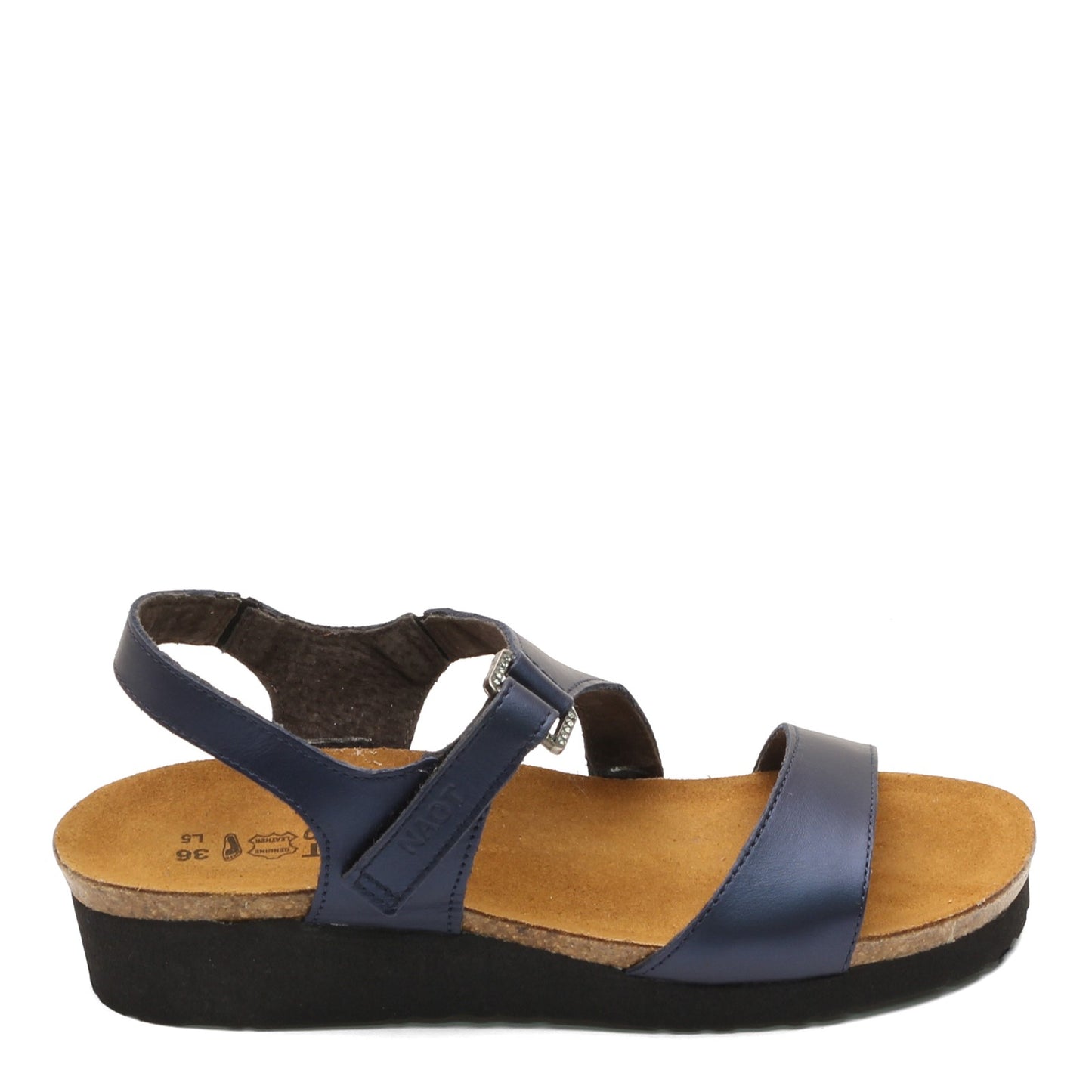 Peltz Shoes Women's Naot Pamela Sandal POLAR Blue 4421-D11
