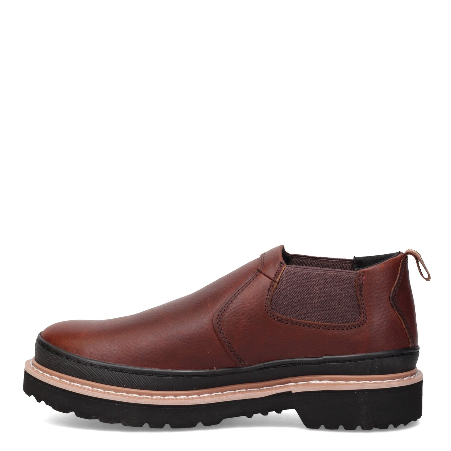Peltz Shoes Men's Chinook Romeo Slip-On - Wide Width BROWN 4435-201W