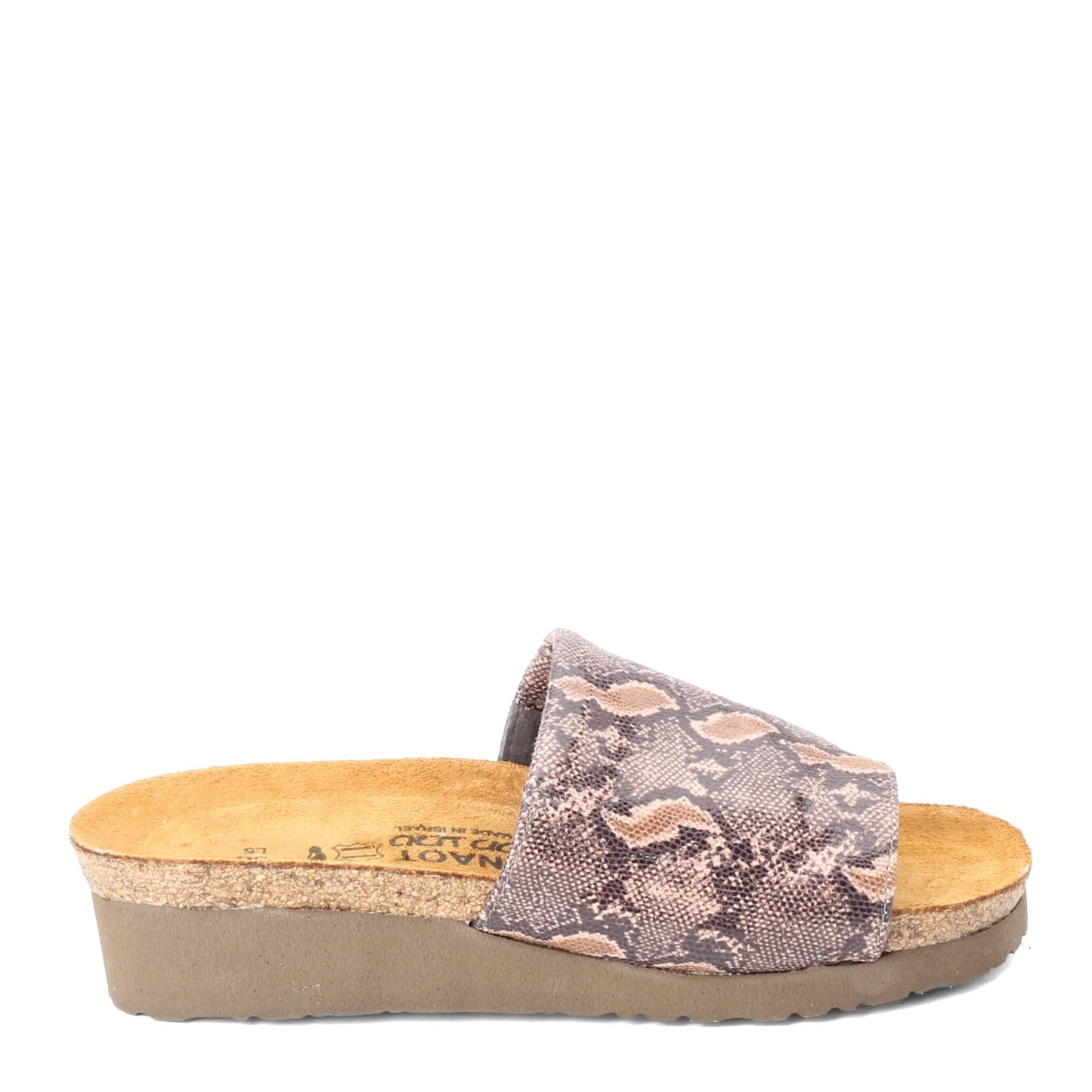 Peltz Shoes Women's Naot Alana Sandal NATURAL SNAKE 4447-10E